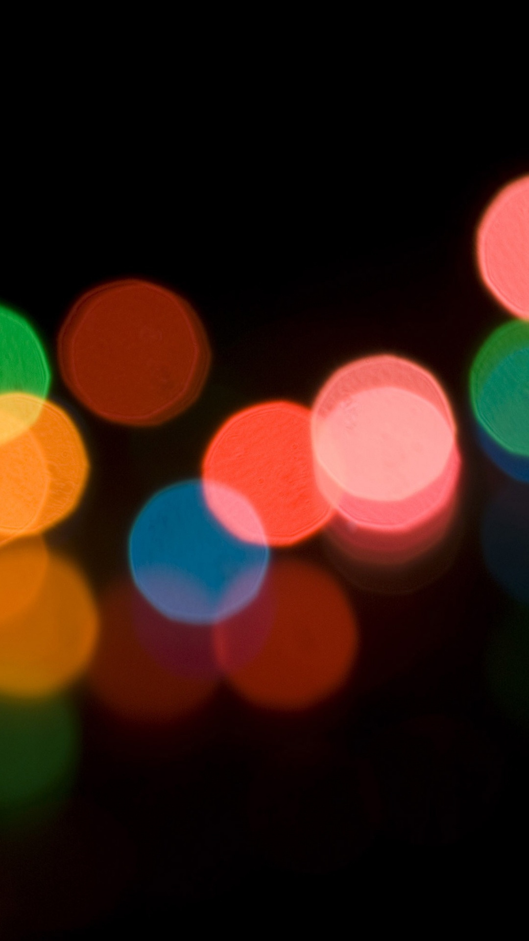 光, 圆圈, 圣诞彩灯 壁纸 1080x1920 允许