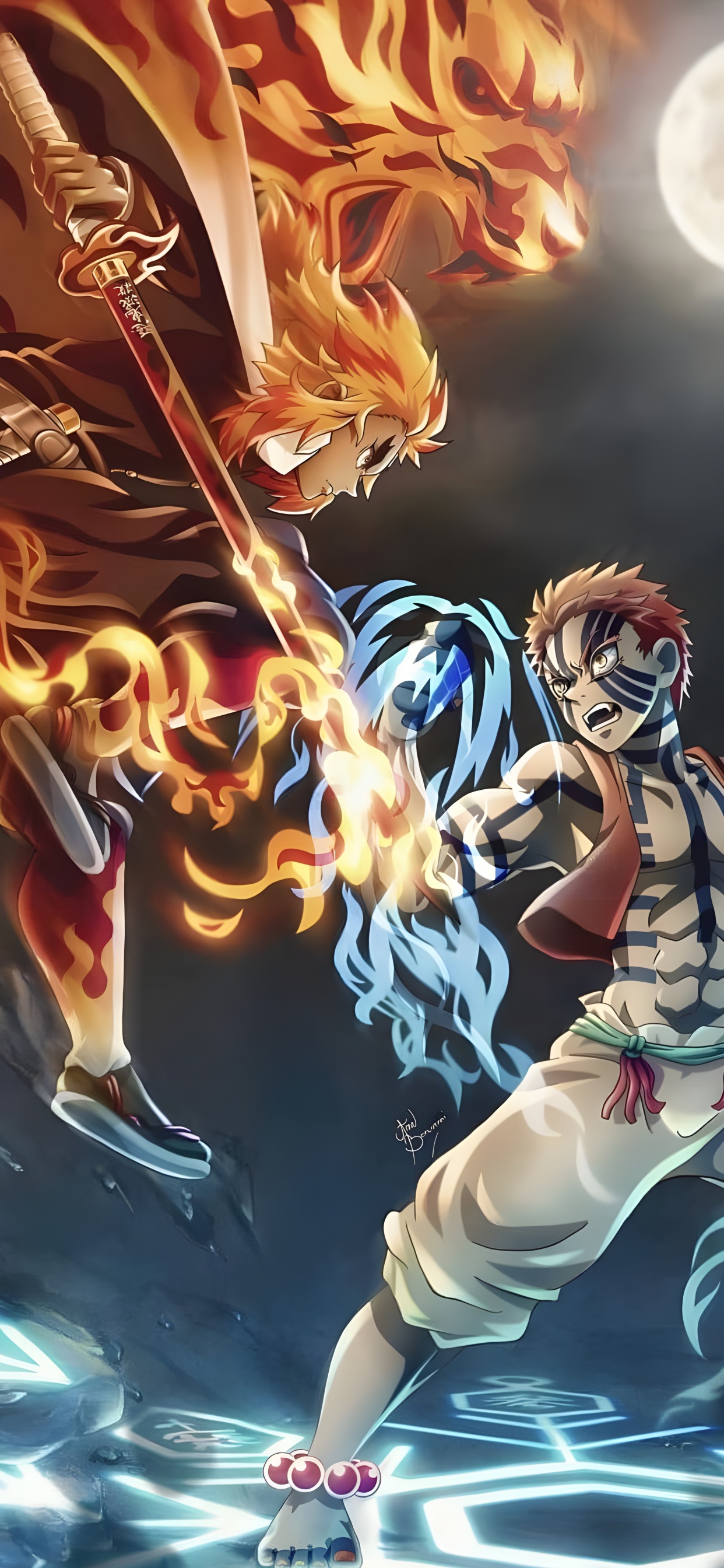 Cartoon, Art, Illustration, Dessin Animé, L'anime. Wallpaper in 1242x2688 Resolution