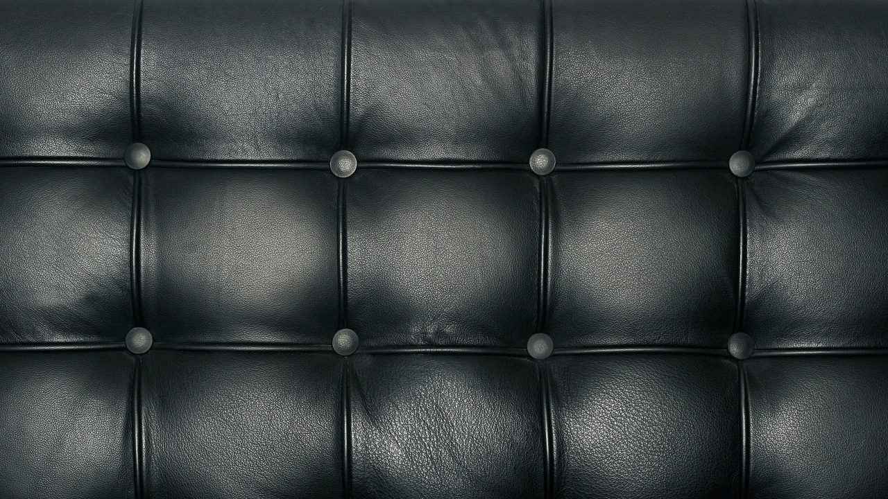 Textil de Cuero Negro Con Agujero. Wallpaper in 1280x720 Resolution