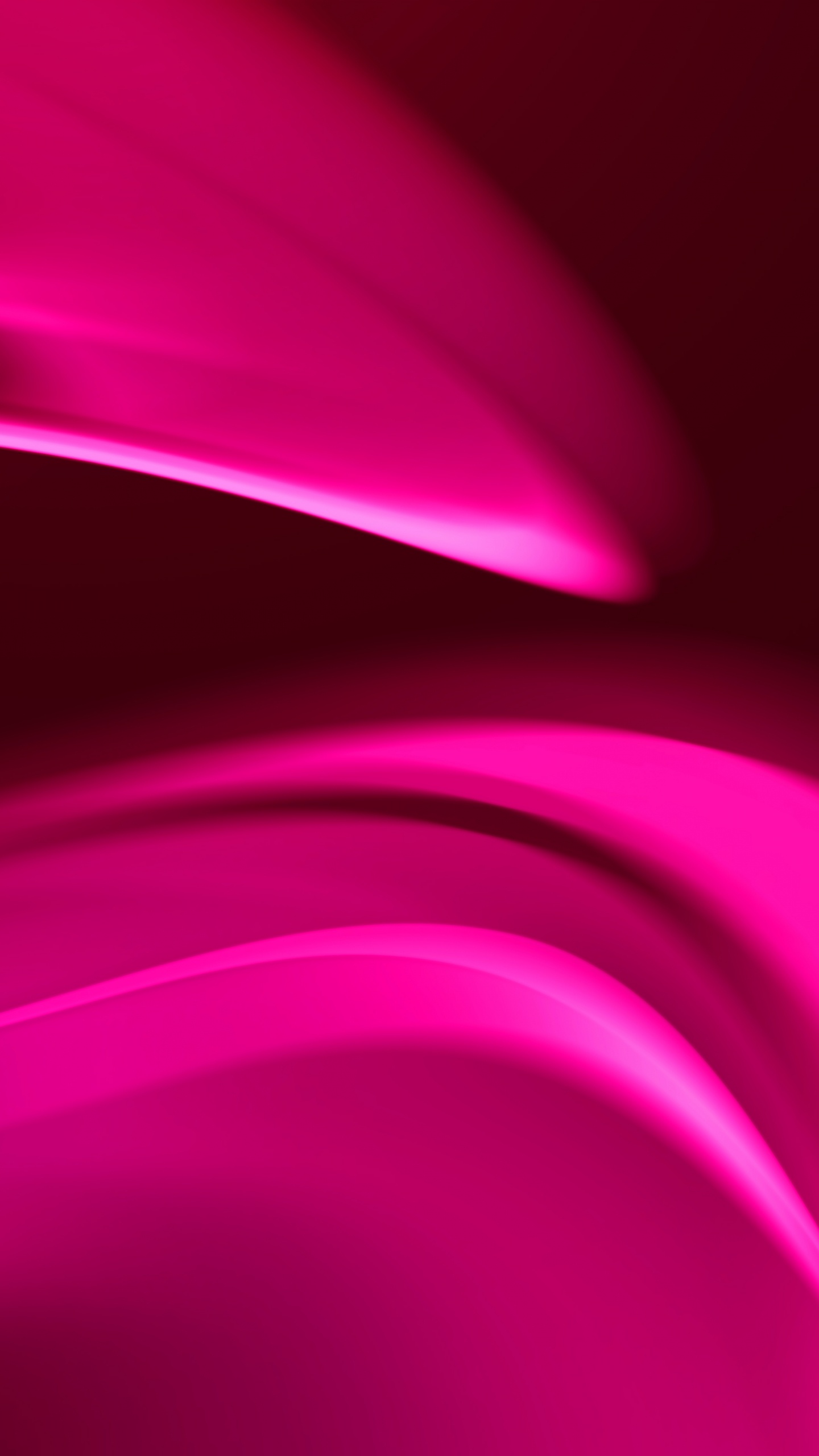 Rosa Und Schwarze Abstrakte Abbildung. Wallpaper in 1440x2560 Resolution