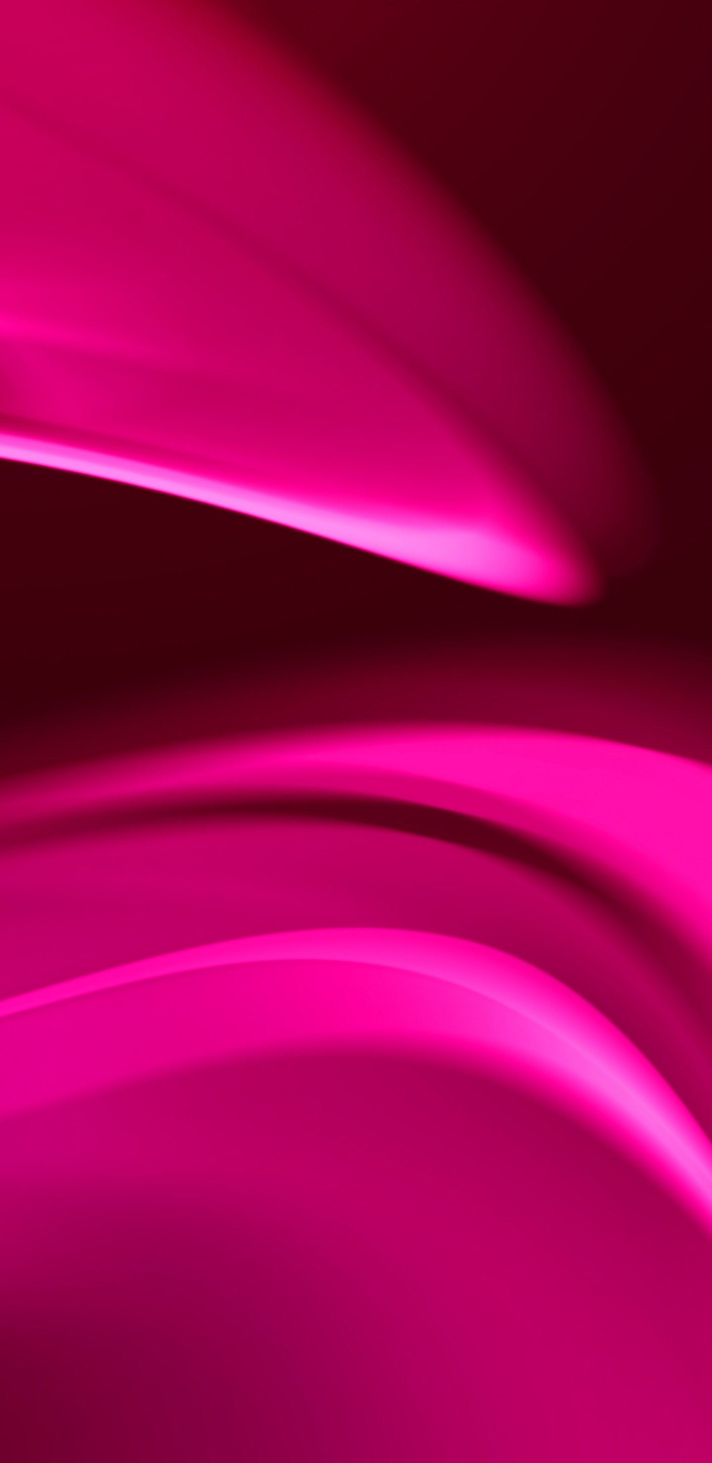 Rosa Und Schwarze Abstrakte Abbildung. Wallpaper in 1440x2960 Resolution