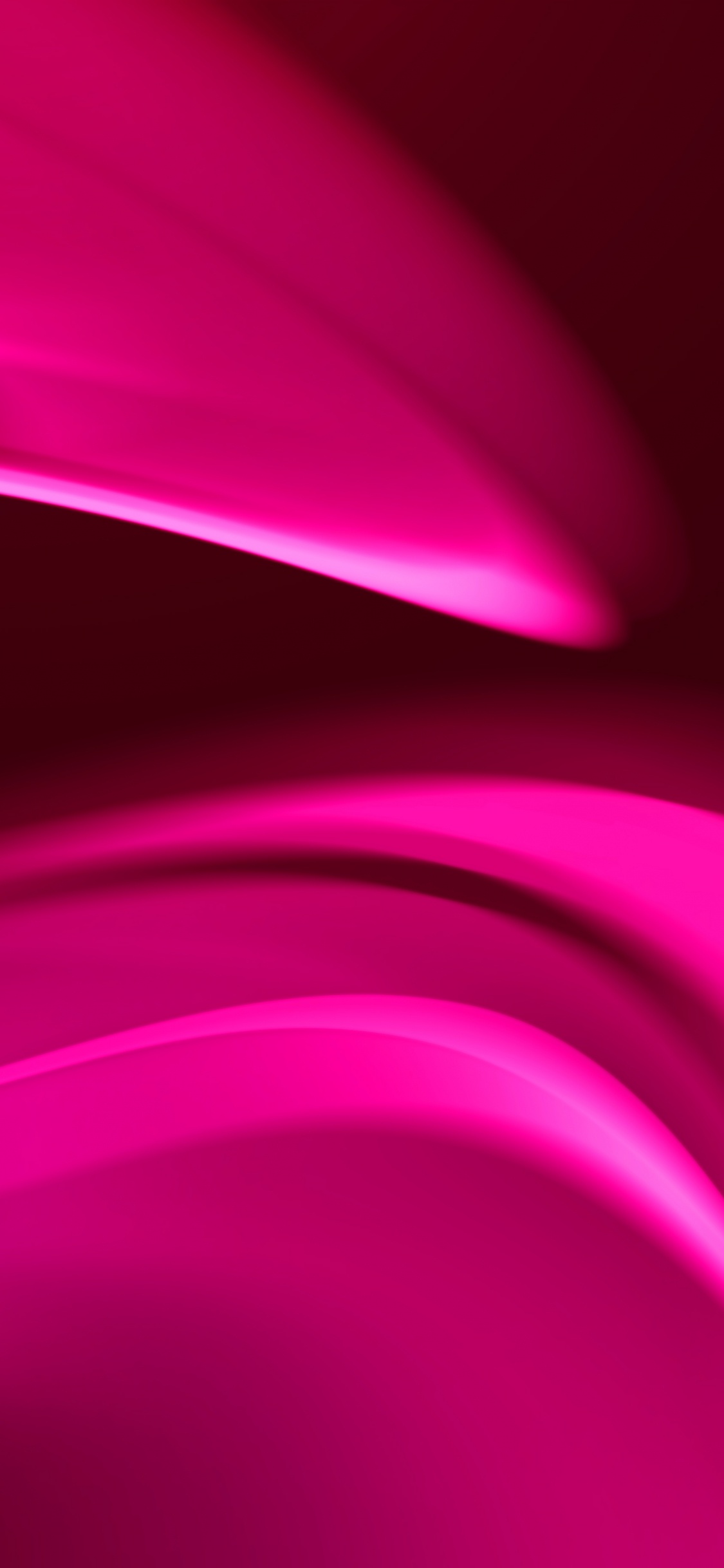 Pink and Black Abstract Illustration. Wallpaper in 1125x2436 Resolution