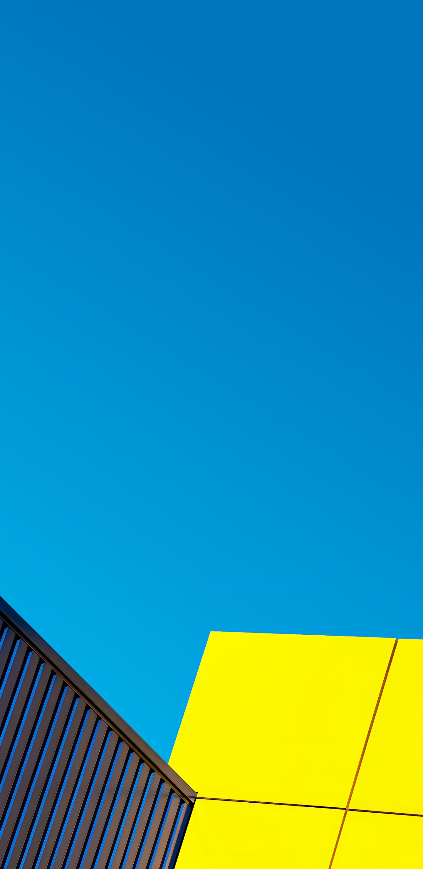 Faade, Azul, Rectángulo, Triangulo, Tintes y Matices. Wallpaper in 1440x2960 Resolution