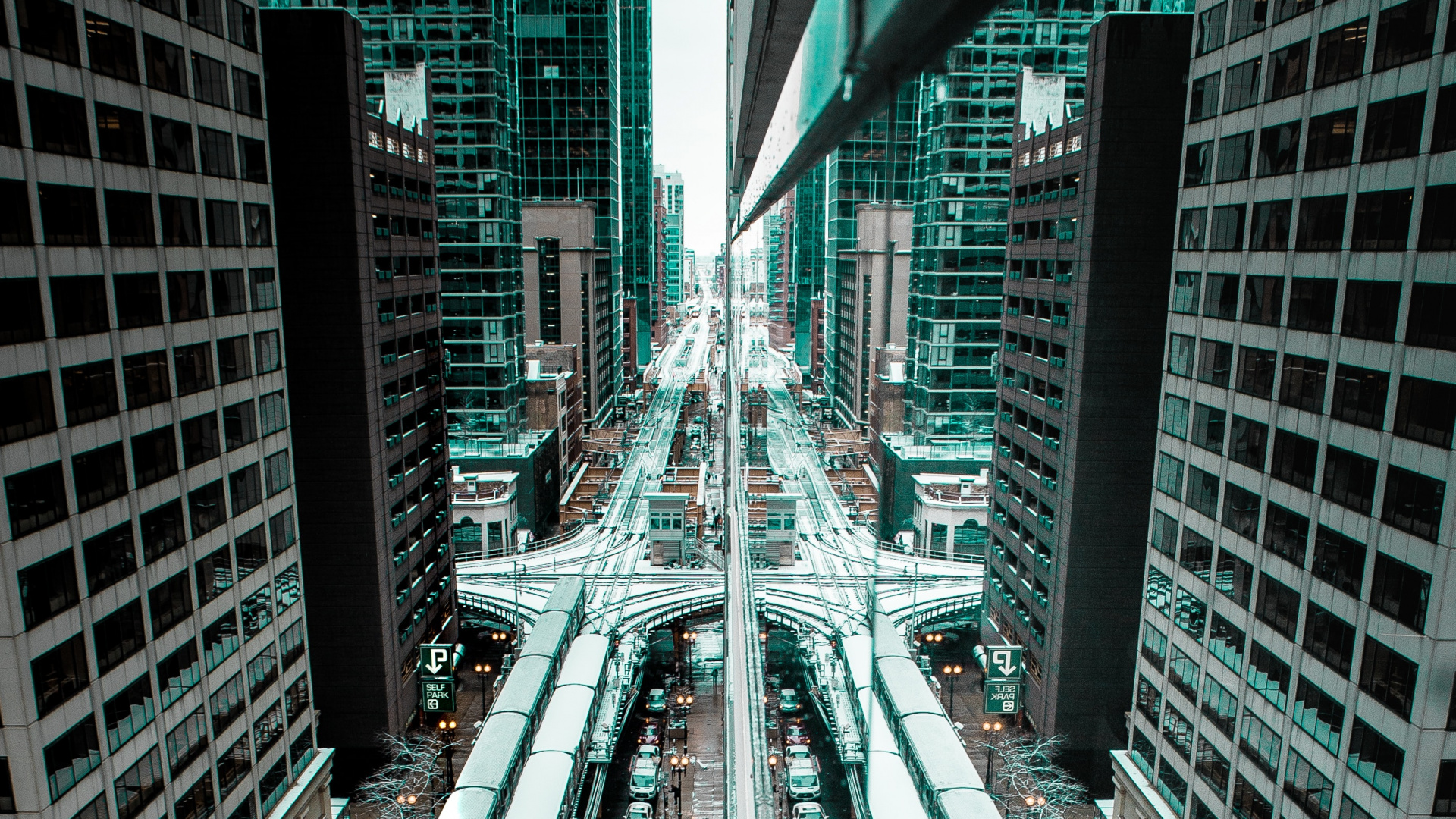 Aerial View of City Buildings During Daytime. Wallpaper in 1920x1080 Resolution