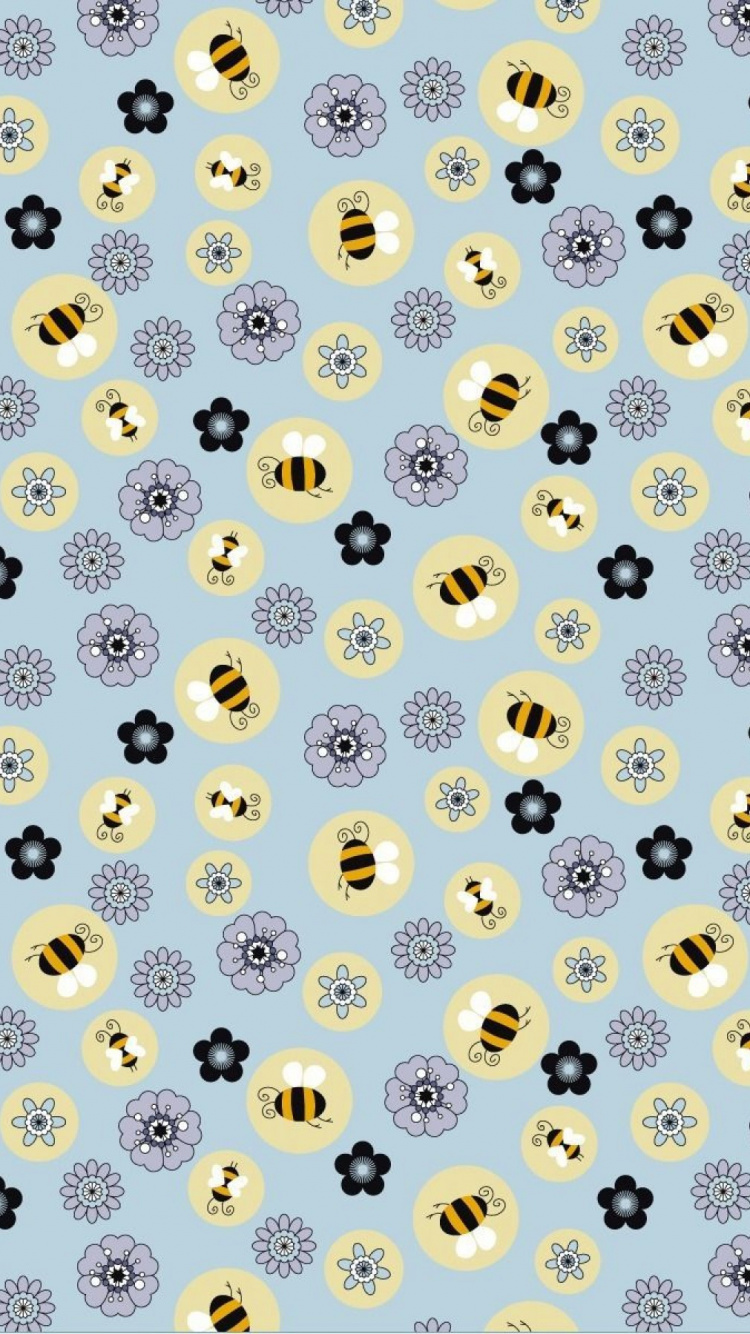 Black and White Polka Dot Textile. Wallpaper in 750x1334 Resolution