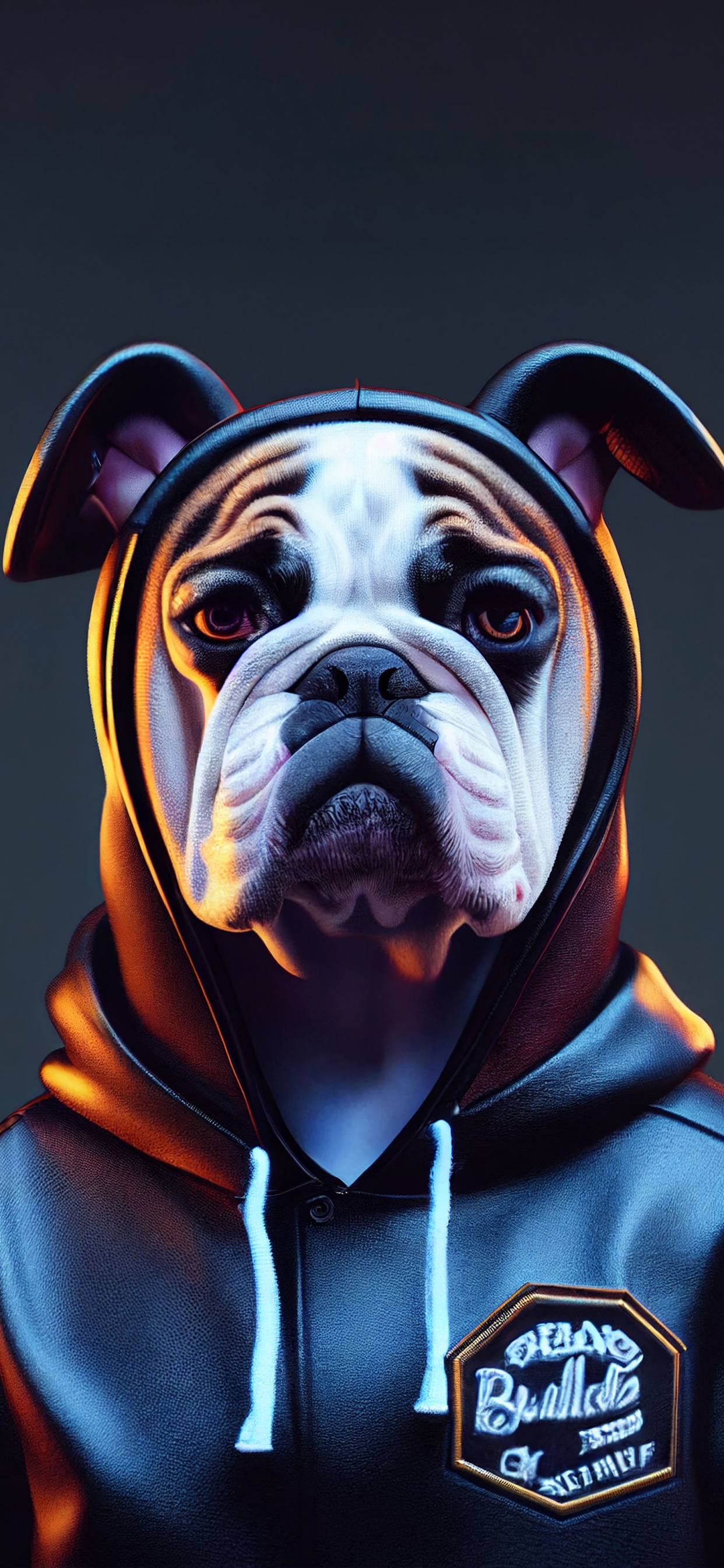 Companion Dog, Bulldog, Great Dane, Carnivore, Dog Breed. Wallpaper in 1242x2688 Resolution