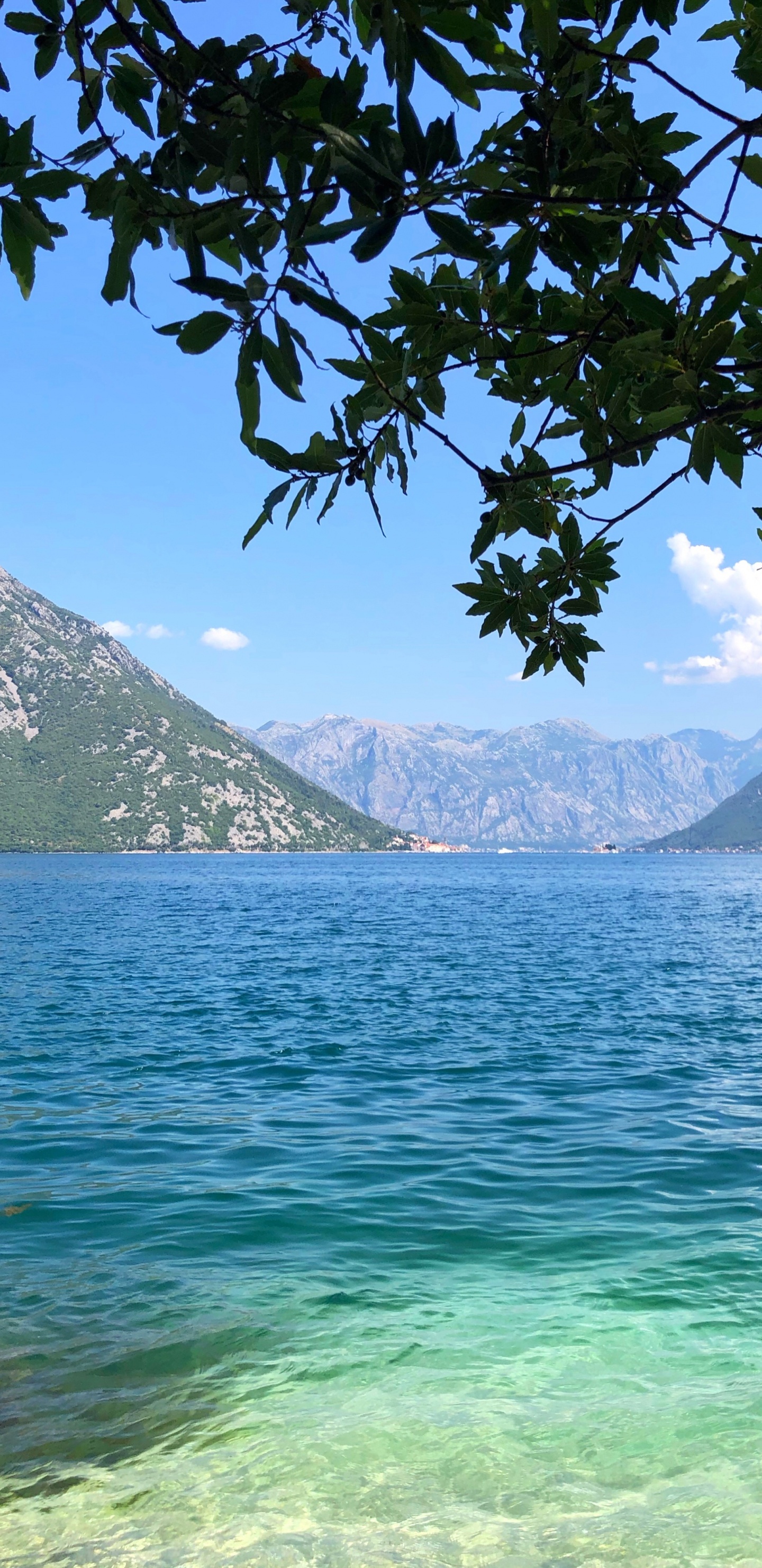 Natur, Mount Scenery, Bergkette, Fjord, Wasserressourcen. Wallpaper in 1440x2960 Resolution