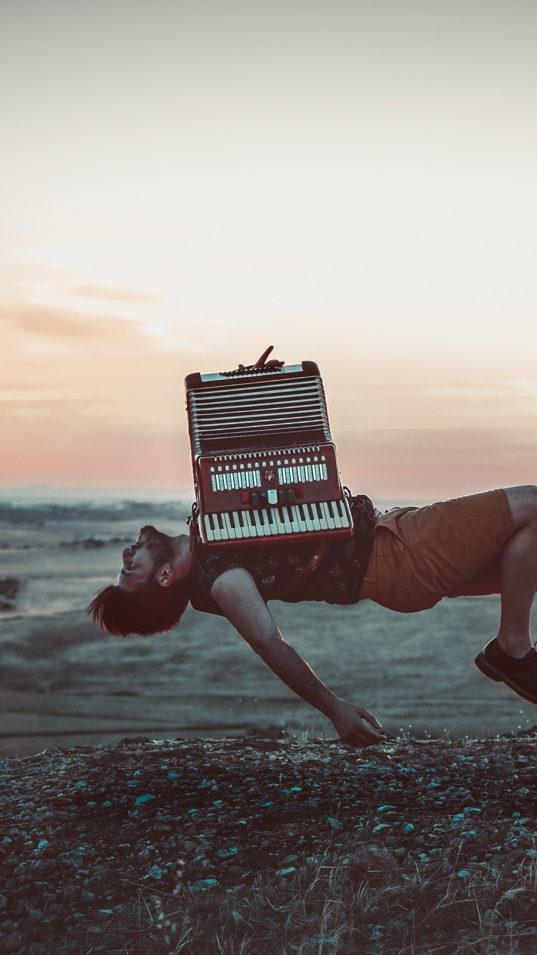 Musik, Horizont, Meer, Sonnenlicht, Ozean. Wallpaper in 1080x1920 Resolution