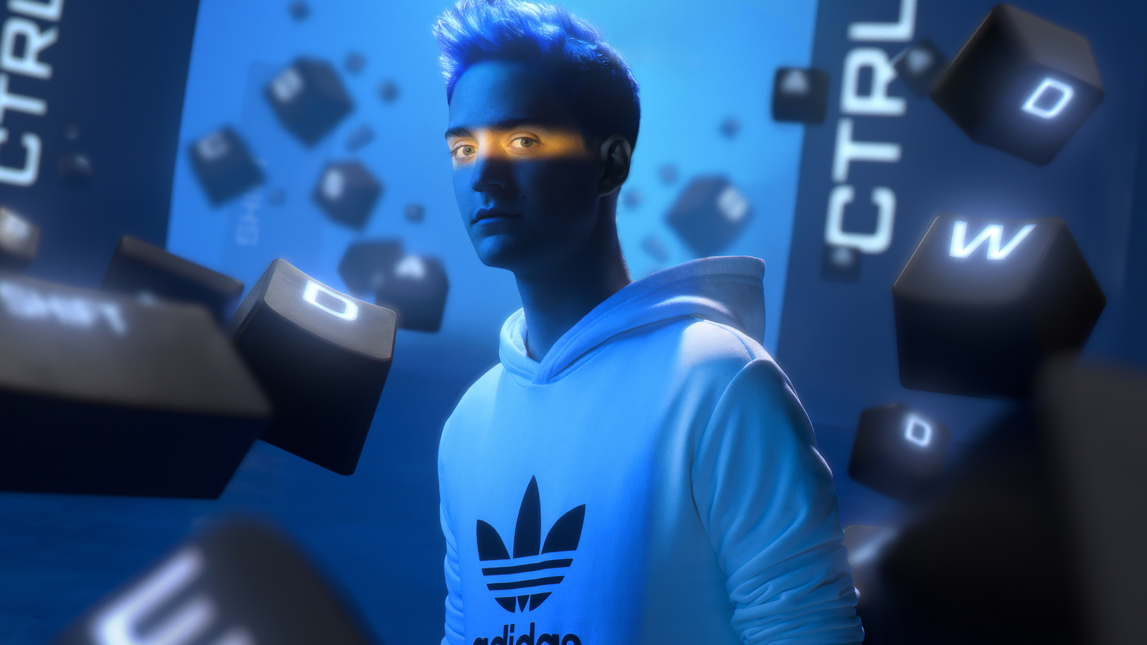 Ninja Adidas, Mens Adidas Nite Jogger Ninja Time, Adidas Originals, Shoe, Adidas. Wallpaper in 3840x2160 Resolution