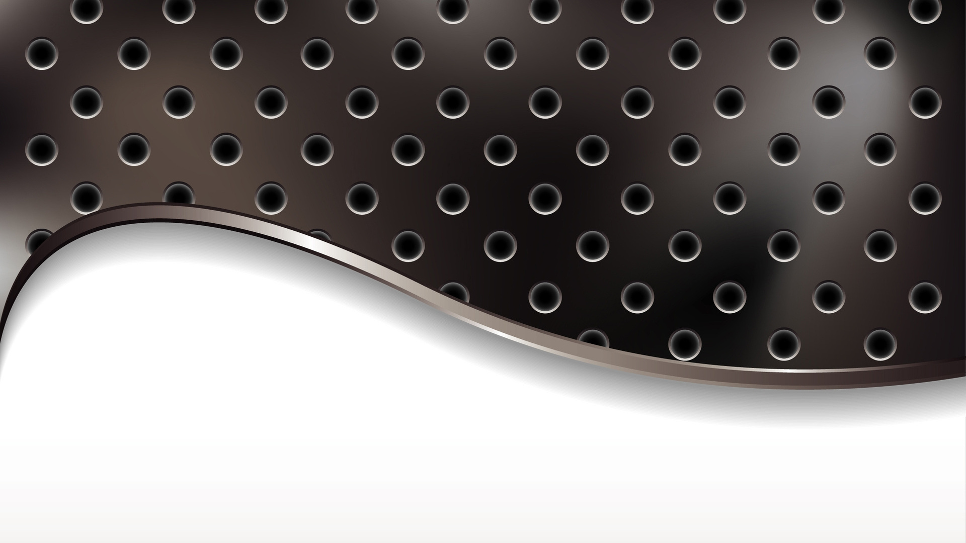 Textil de Lunares en Blanco y Negro. Wallpaper in 1920x1080 Resolution