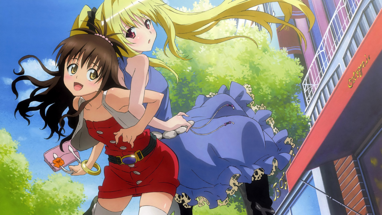 Frau im Roten Bikini Anime-Charakter. Wallpaper in 1280x720 Resolution