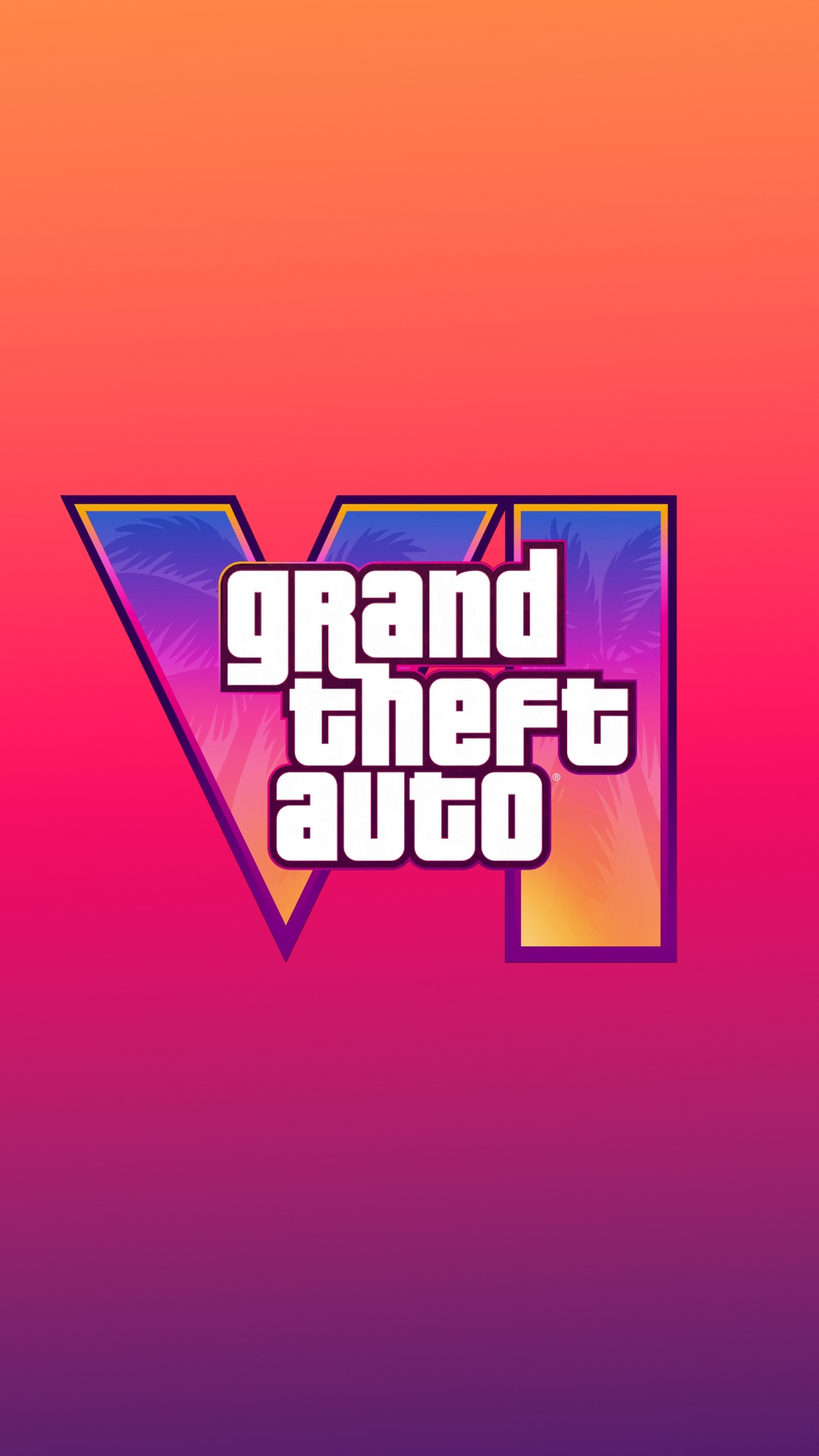 Grafik-design, Grand Theft Auto VI, Grand Theft Auto Vice City, Grand Theft Auto, Firmenzeichen. Wallpaper in 1080x1920 Resolution