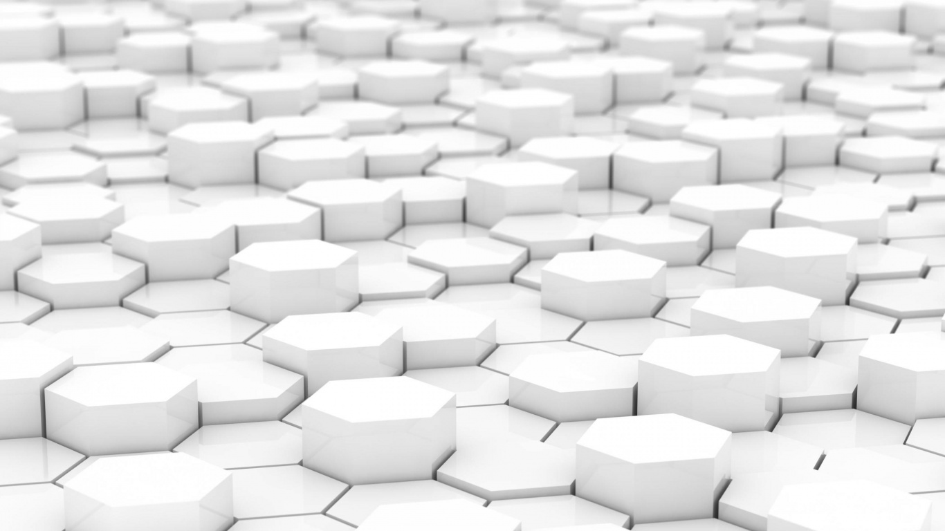 White and Gray Square Pattern. Wallpaper in 1366x768 Resolution