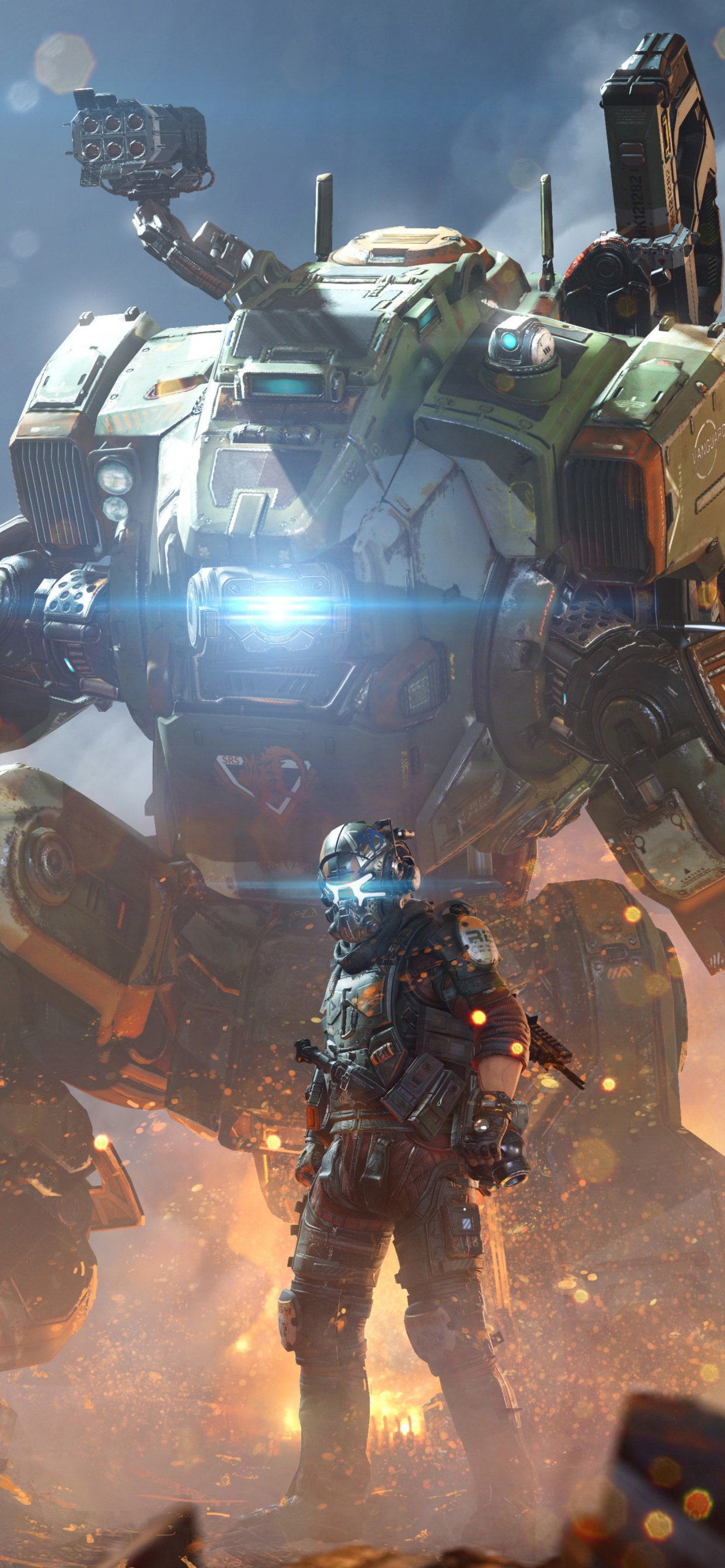 Titanfall 2, Titanfall, Playstation 2, Apex Legenden, Xbox One. Wallpaper in 1242x2688 Resolution