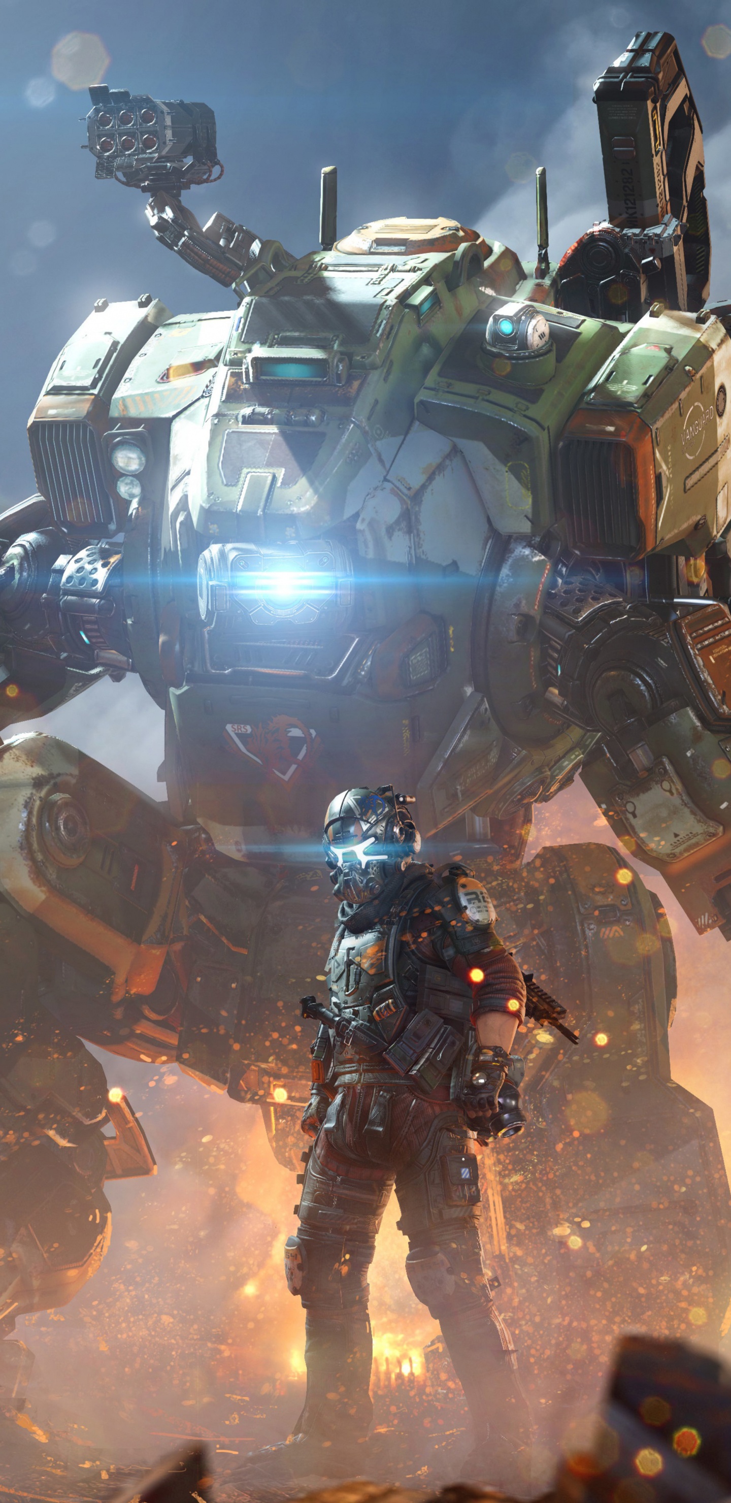Titanfall 2, Titanfall, Playstation 2, Apex Legends, Xbox One. Wallpaper in 1440x2960 Resolution
