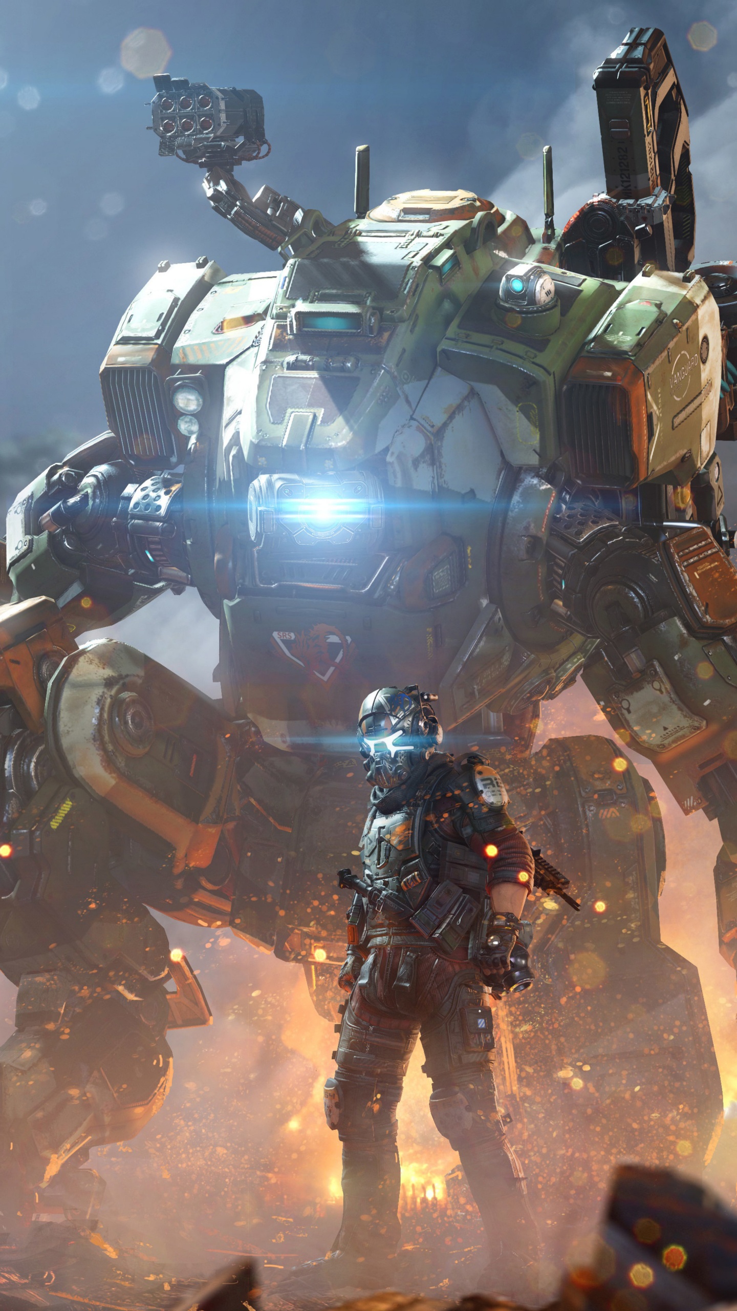 Titanfall 2, Titanfall, Playstation 2, Apex Leyendas, Xbox One. Wallpaper in 1440x2560 Resolution