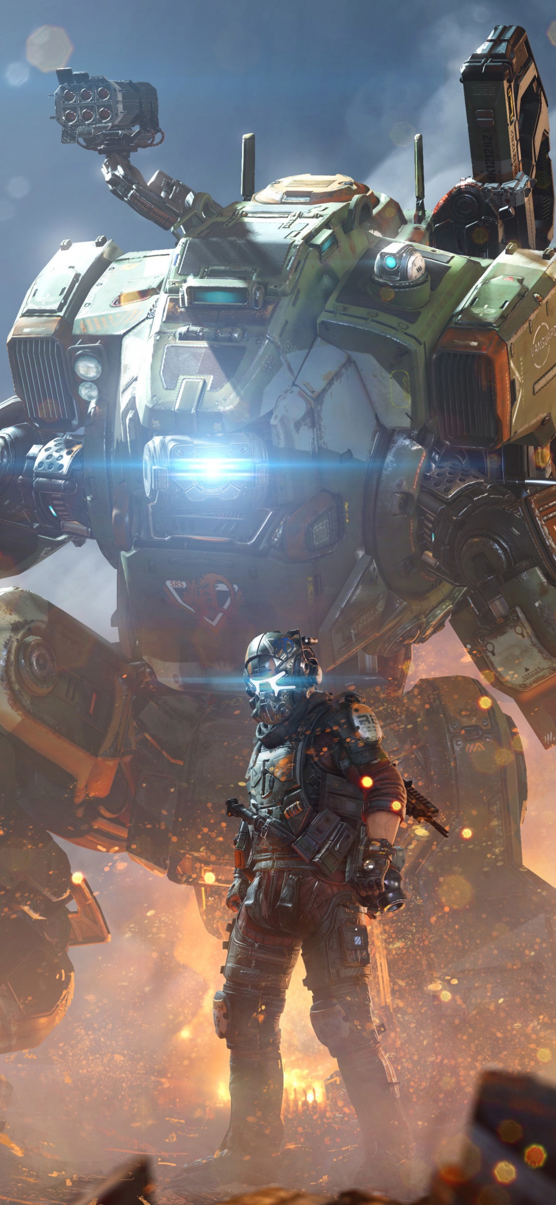 Titanfall 2, Titanfall, Playstation 2, L'Apex Des Légendes, Xbox One. Wallpaper in 1125x2436 Resolution