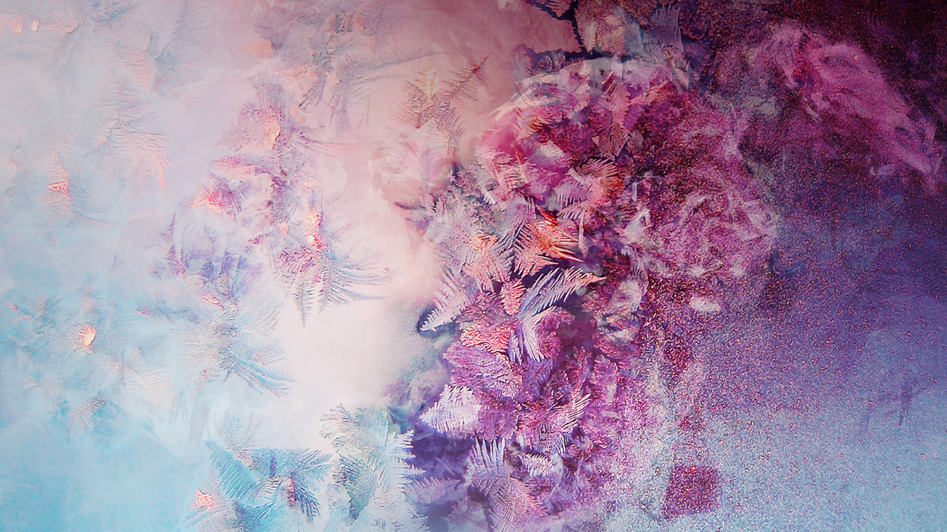 Pink and Blue Abstract Painting. Wallpaper in 1366x768 Resolution