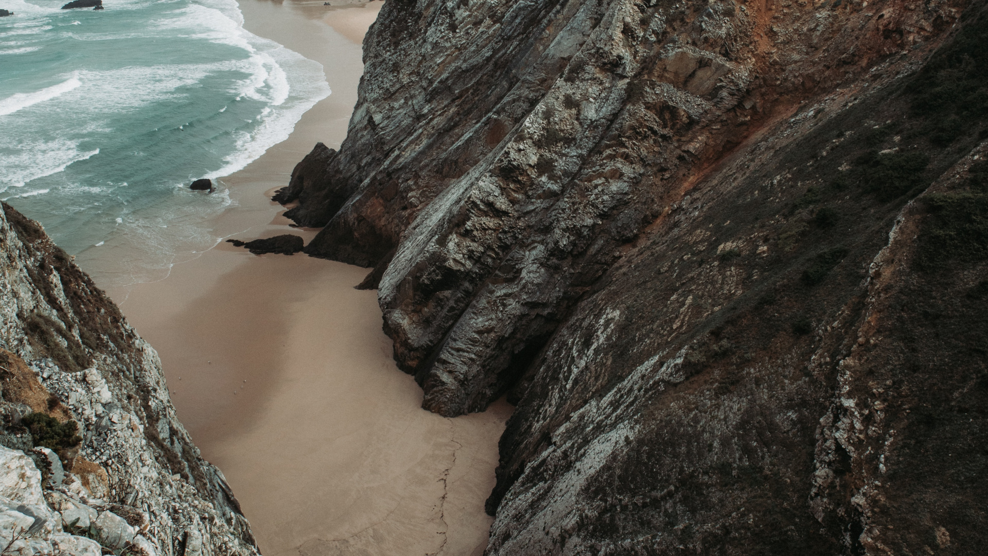 Coastal and Oceanic Landforms, Headland, Coast, Rock, Ocean. Wallpaper in 1920x1080 Resolution