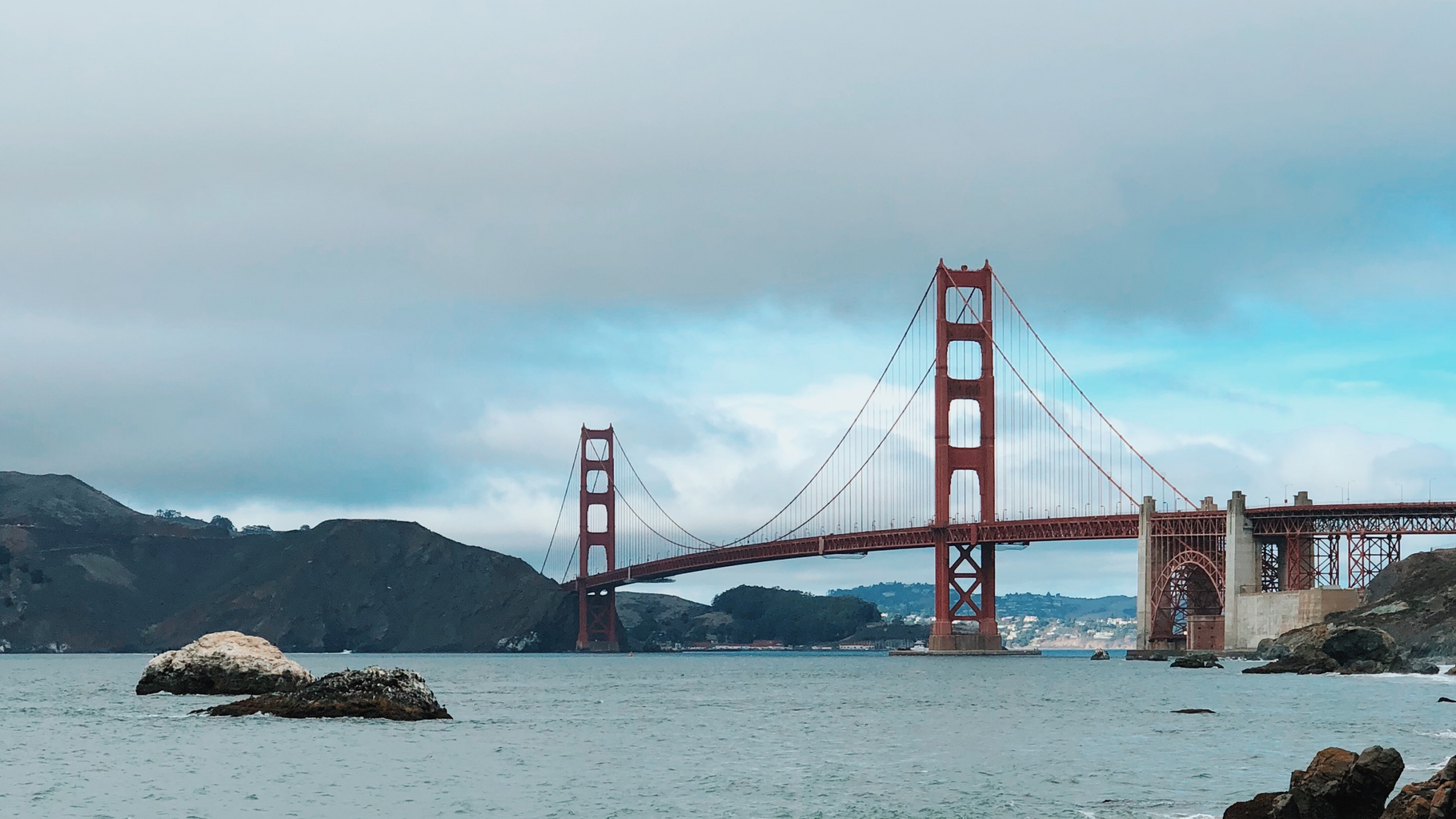 Puente Golden Gate San Francisco California. Wallpaper in 2560x1440 Resolution