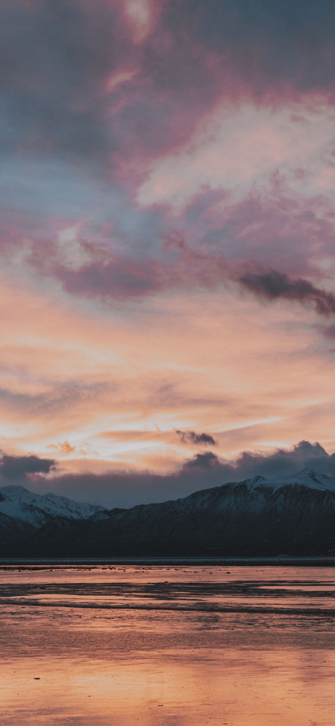 Cloud, Afterglow, Horizon, Dusk, Sunset. Wallpaper in 1125x2436 Resolution