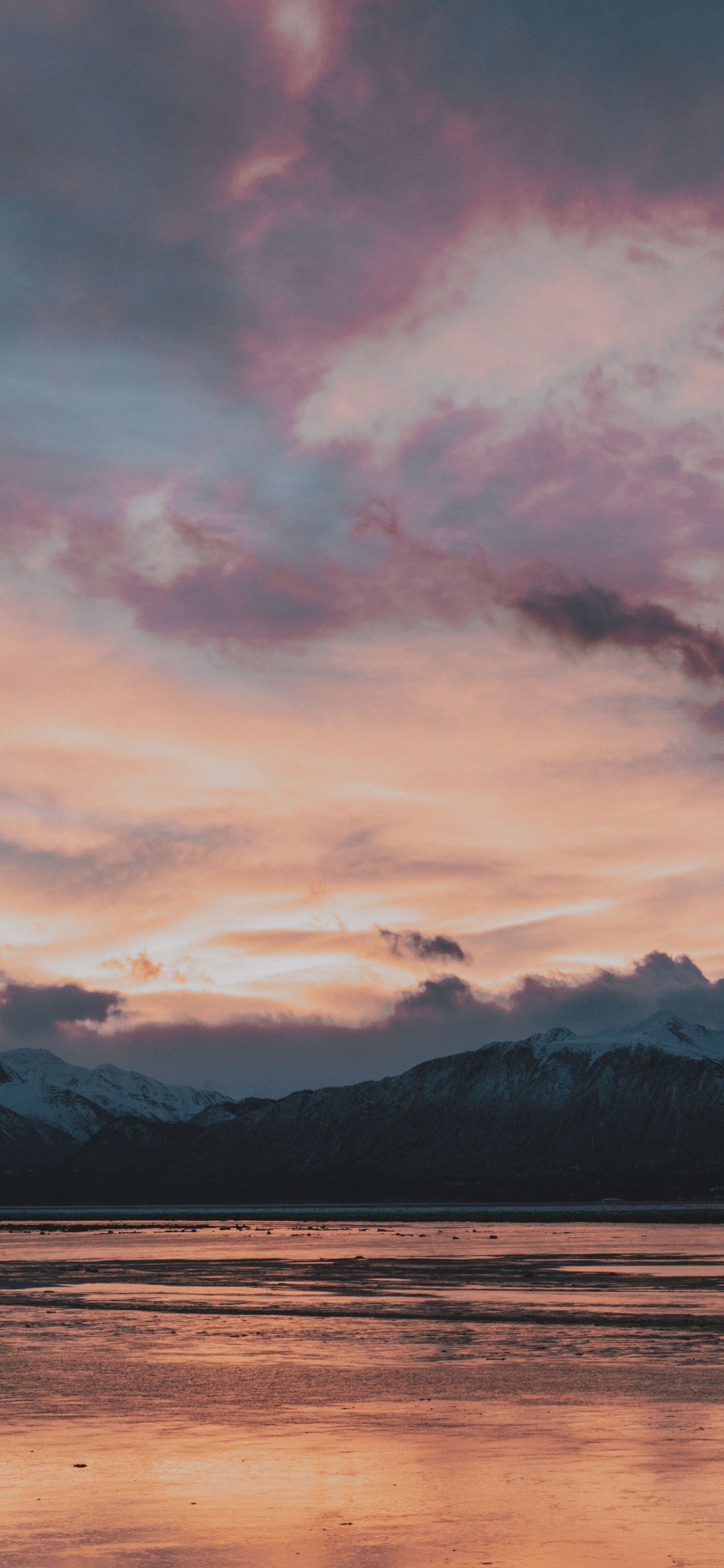 Cloud, Afterglow, Horizon, Dusk, Sunset. Wallpaper in 1242x2688 Resolution