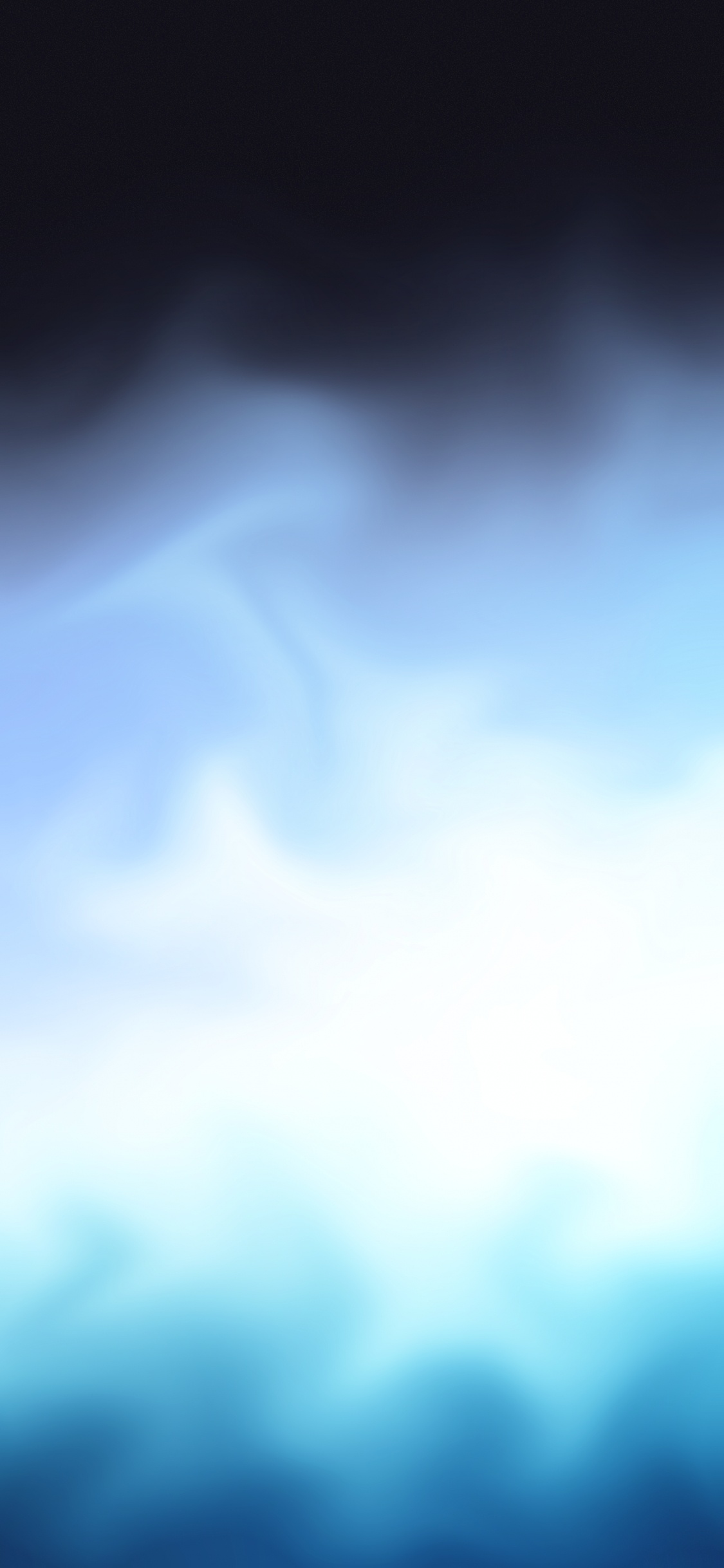 Turquesa m, Azul, Aqua, Cumulus, Calma. Wallpaper in 1125x2436 Resolution