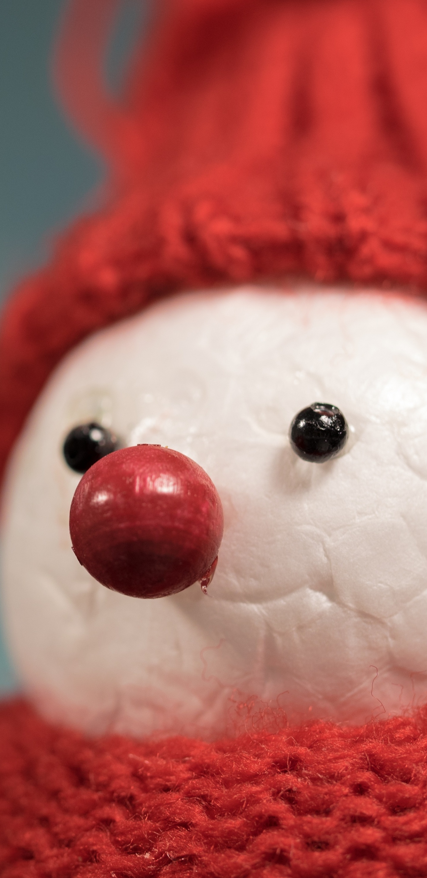 Holiday, Health, Snowman, Nose, Red. Wallpaper in 1440x2960 Resolution