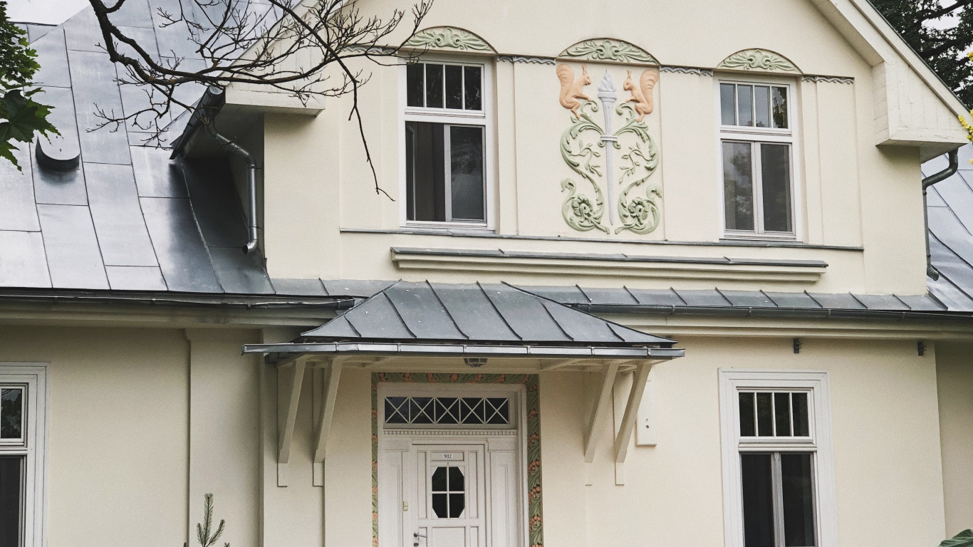 Haus, Fenster, Eigenschaft, Startseite, Lattenzaun. Wallpaper in 1366x768 Resolution