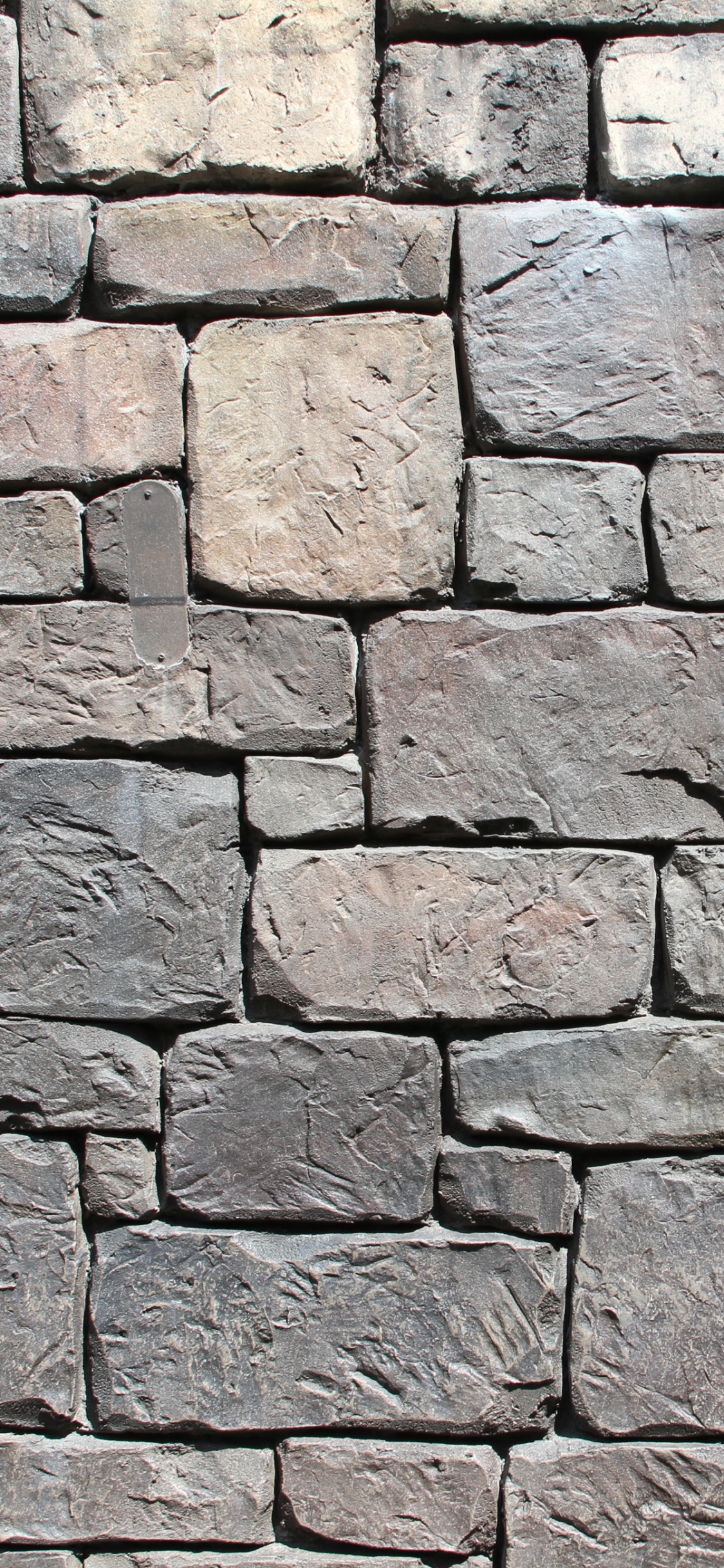 石壁, 砖, 砌砖, 鹅卵石, Wall26 石墙纹理 壁纸 1125x2436 允许
