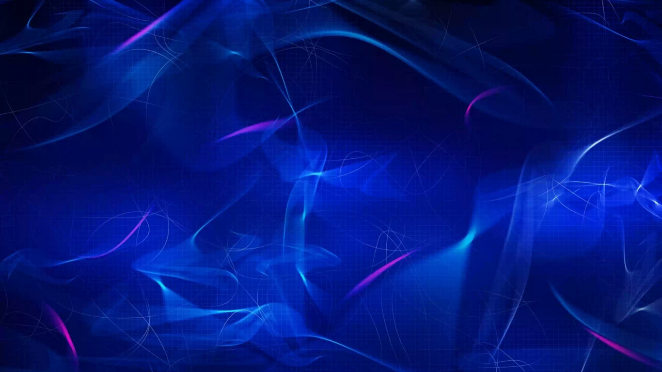 Blaues Und Weißes Licht Digitale Tapete. Wallpaper in 1366x768 Resolution