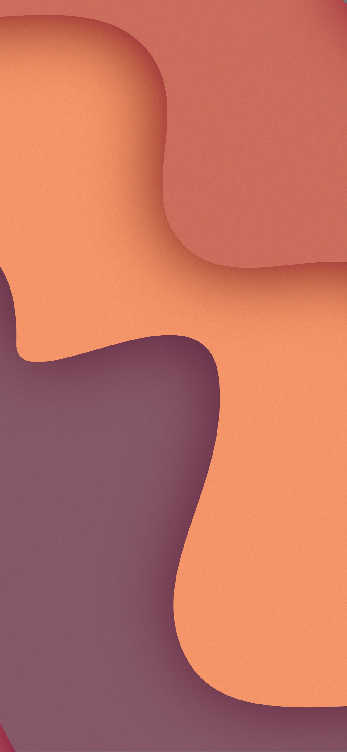 Pink and Brown Abstract Painting. Wallpaper in 1125x2436 Resolution