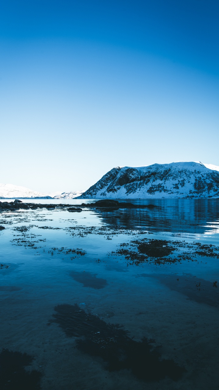 Glacier, Océan Arctique, le Lac Glaciaire, Blue, Nature. Wallpaper in 720x1280 Resolution