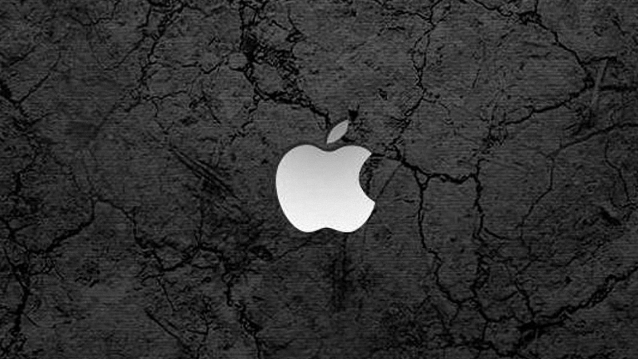 Apple, 黑色的, 光, 黑色和白色的, 天空 壁纸 1280x720 允许