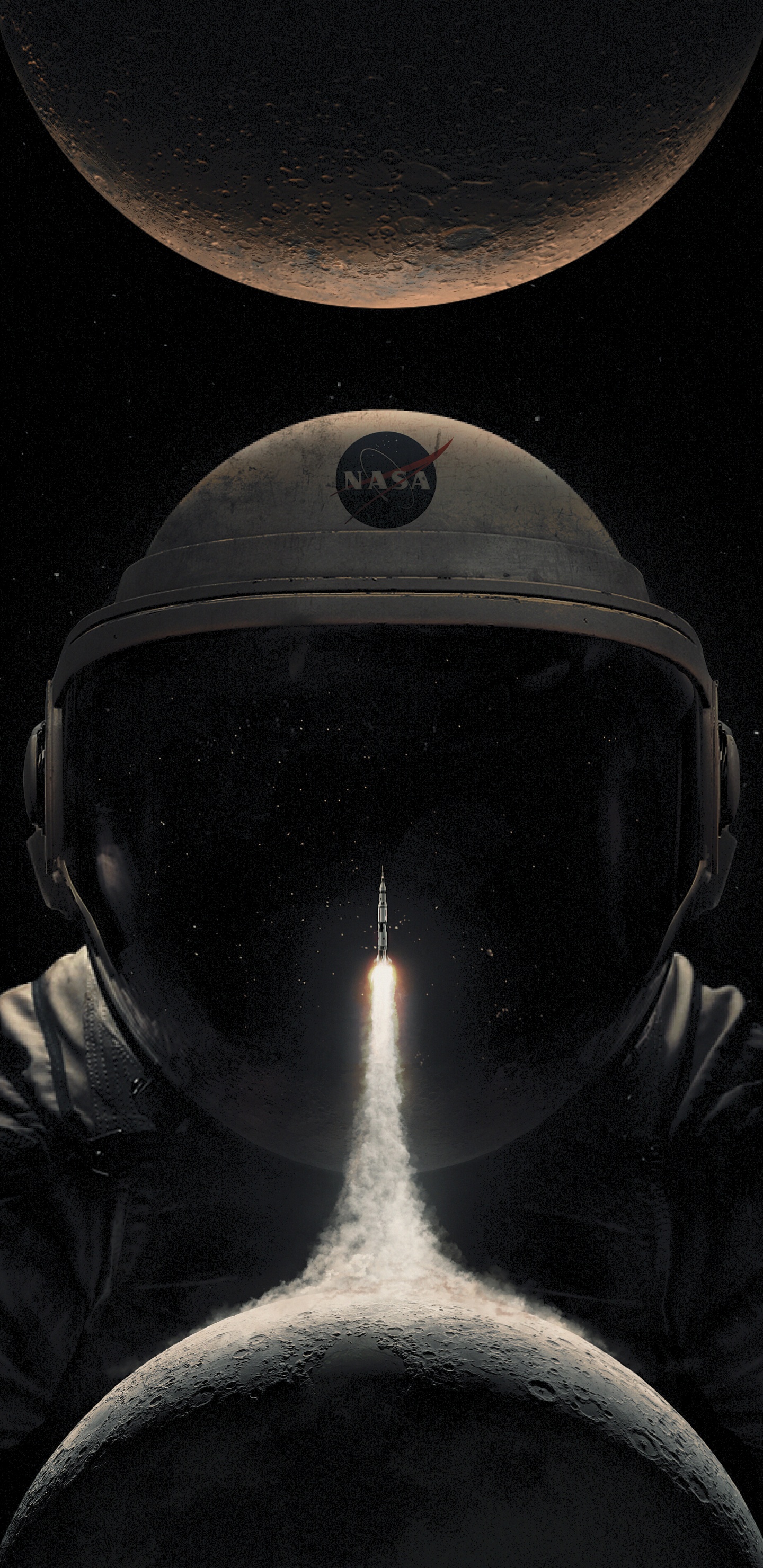 Programa Apolo, Apolo 11, la Nasa, Astronauta, Luna. Wallpaper in 1440x2960 Resolution