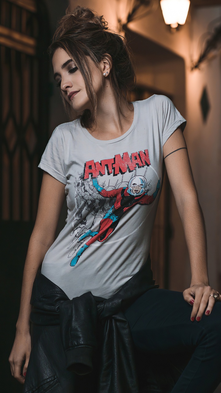 Belleza, Hombro, Modelo, Cool, Camisa de Vestir. Wallpaper in 720x1280 Resolution