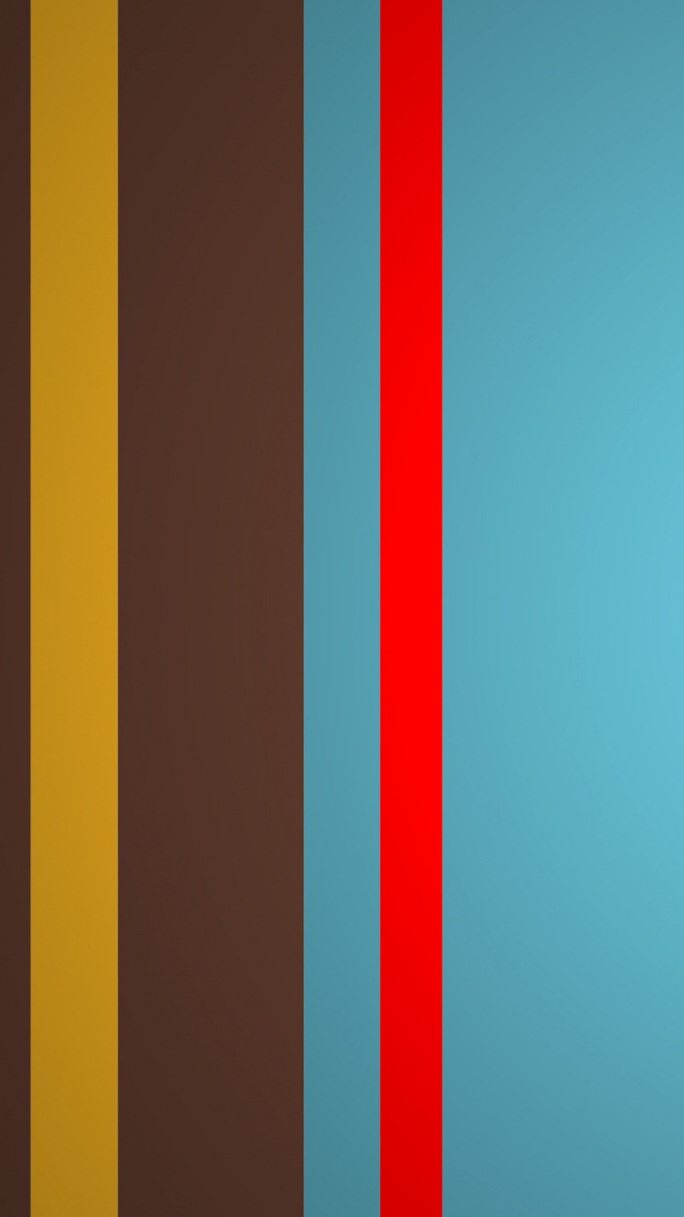 Rote Und Schwarze Rahmenillustration. Wallpaper in 750x1334 Resolution