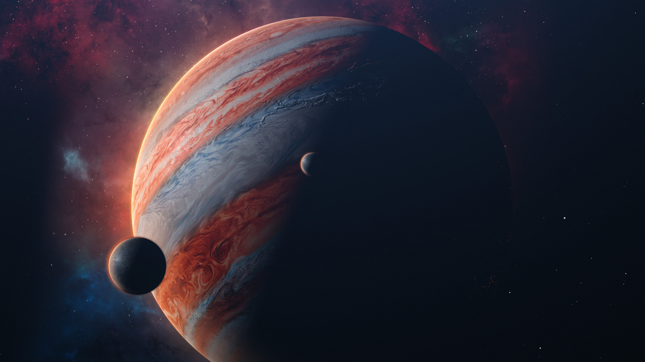 Raum, Weltraum, Erde, Stern, Planet. Wallpaper in 2560x1440 Resolution