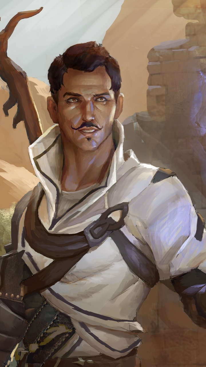 Dragon Age Inquisición, Ilustración, Arte, Obi-Wan Kenobi, Personaje de Ficción. Wallpaper in 720x1280 Resolution