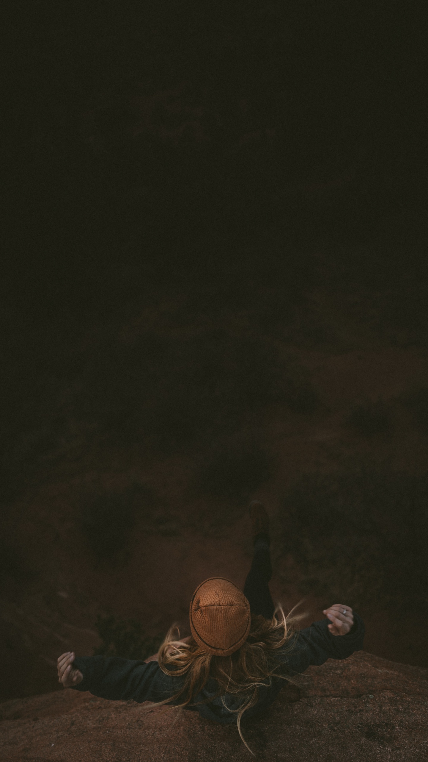 Obscurité, Brown, Géologie, Espace, Noir. Wallpaper in 1440x2560 Resolution