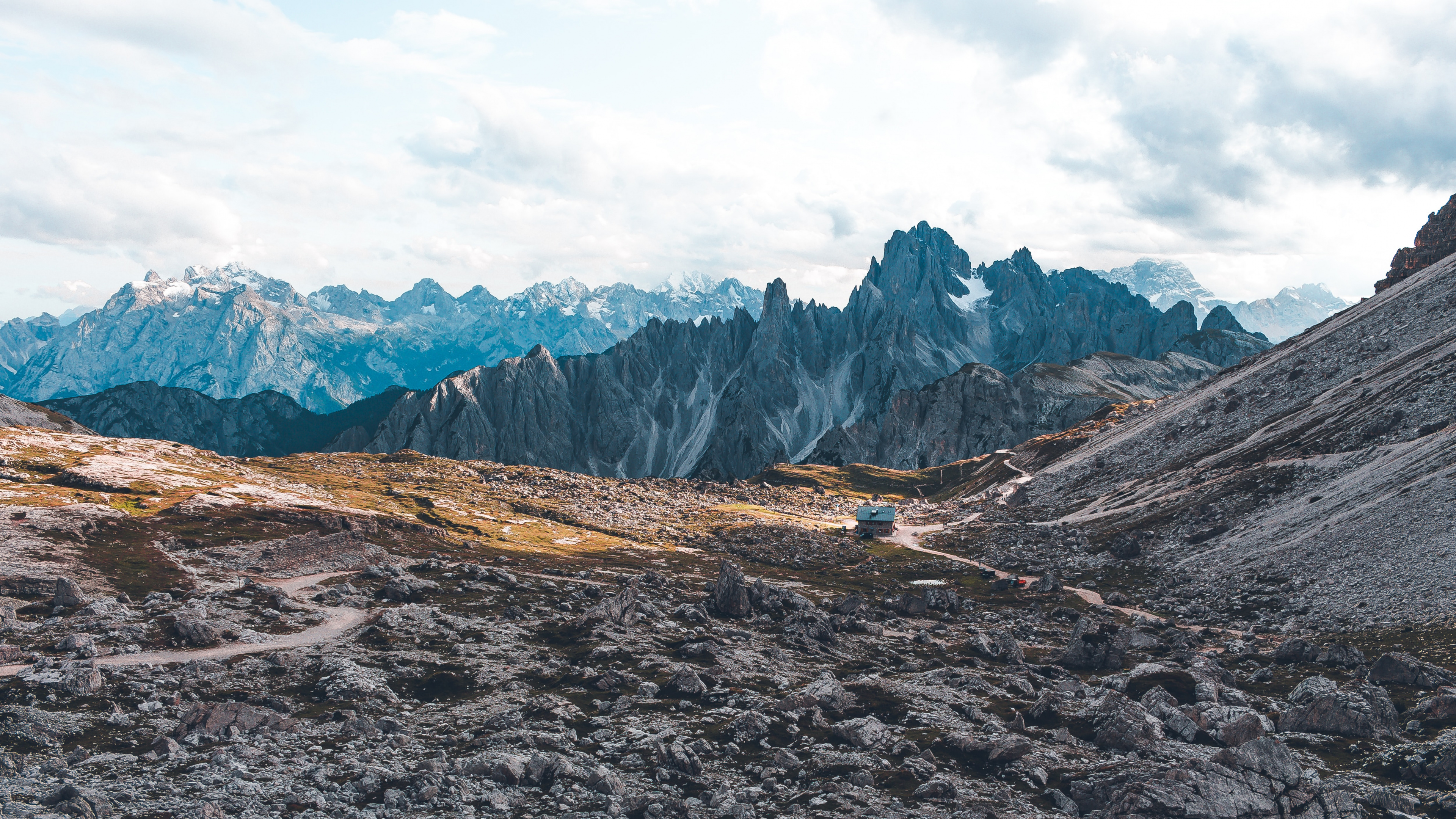 Paysage Naturel, Ciel, Glacier, Les Reliefs Montagneux, Crête. Wallpaper in 3840x2160 Resolution