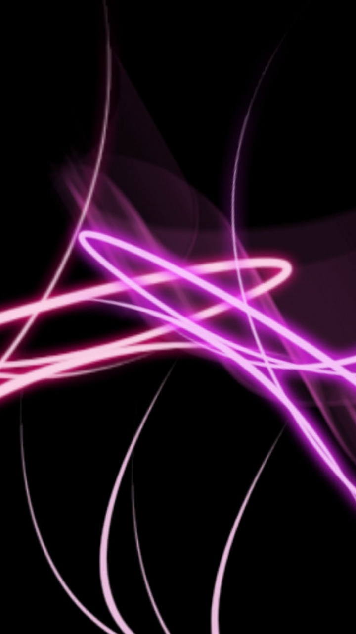 Digitale Tapete Mit Rotem Und Blauem Licht. Wallpaper in 720x1280 Resolution