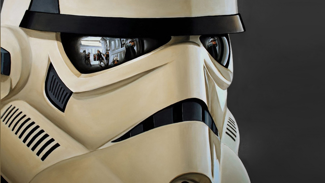 Stormtrooper, Star Wars, Helmet, Headgear, Sports Gear. Wallpaper in 1280x720 Resolution