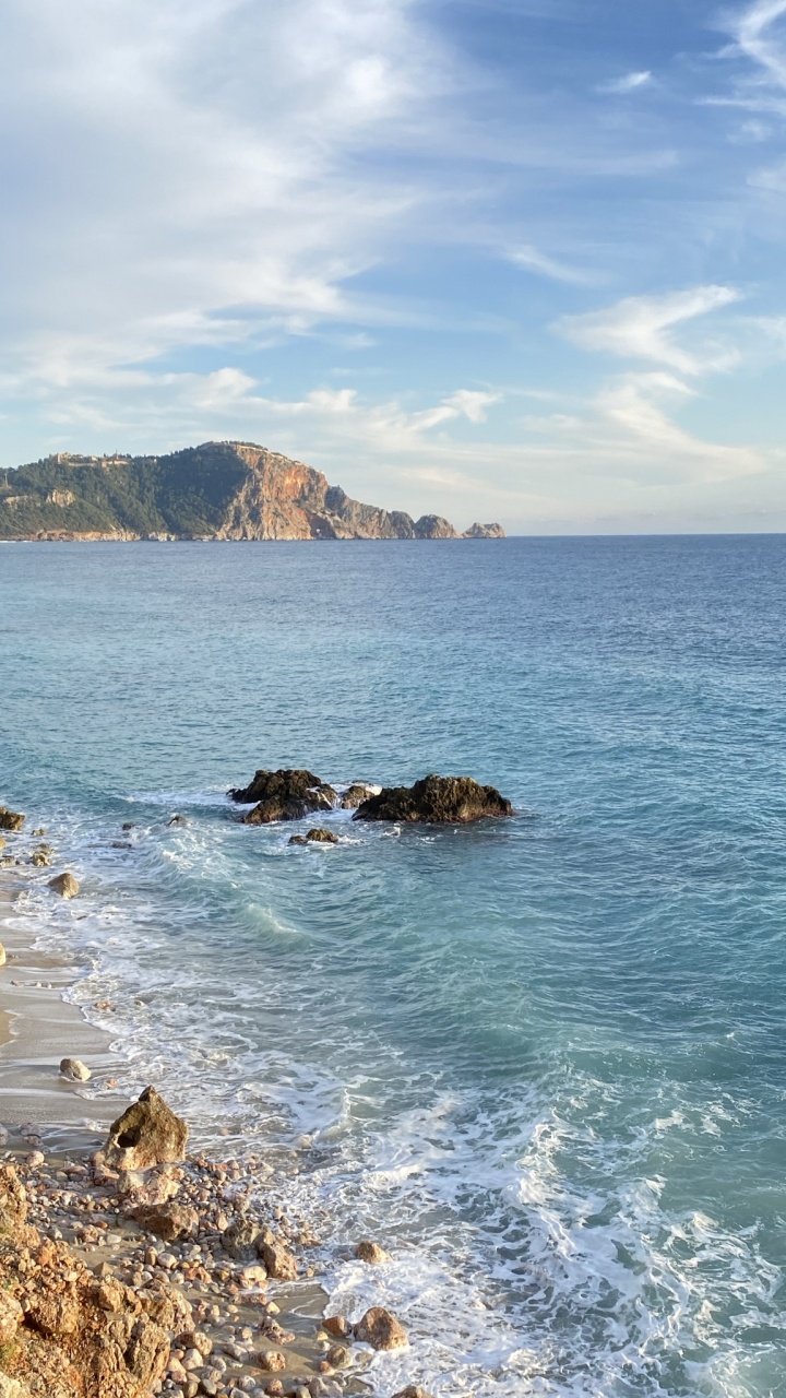 海岸, 风波, 水资源, Azure, 自然景观 壁纸 720x1280 允许