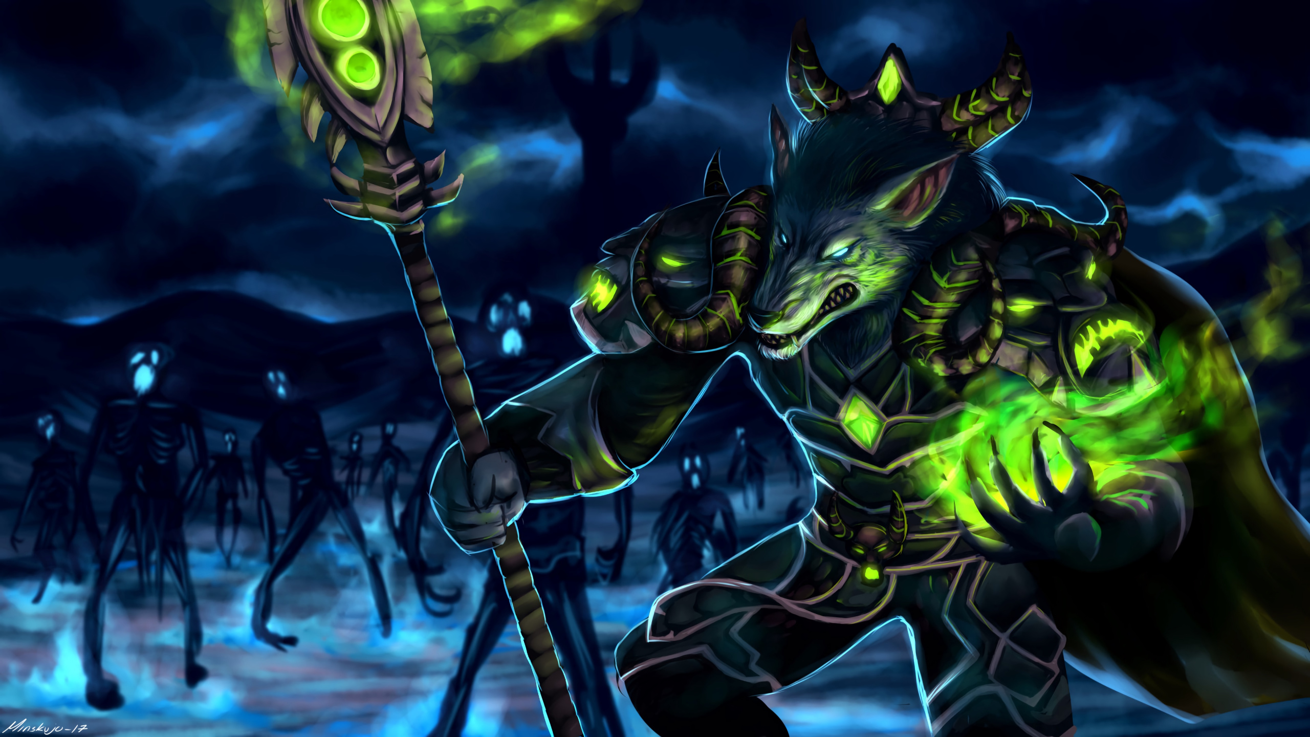 Dragon Ball z Character Illustration. Wallpaper in 2560x1440 Resolution