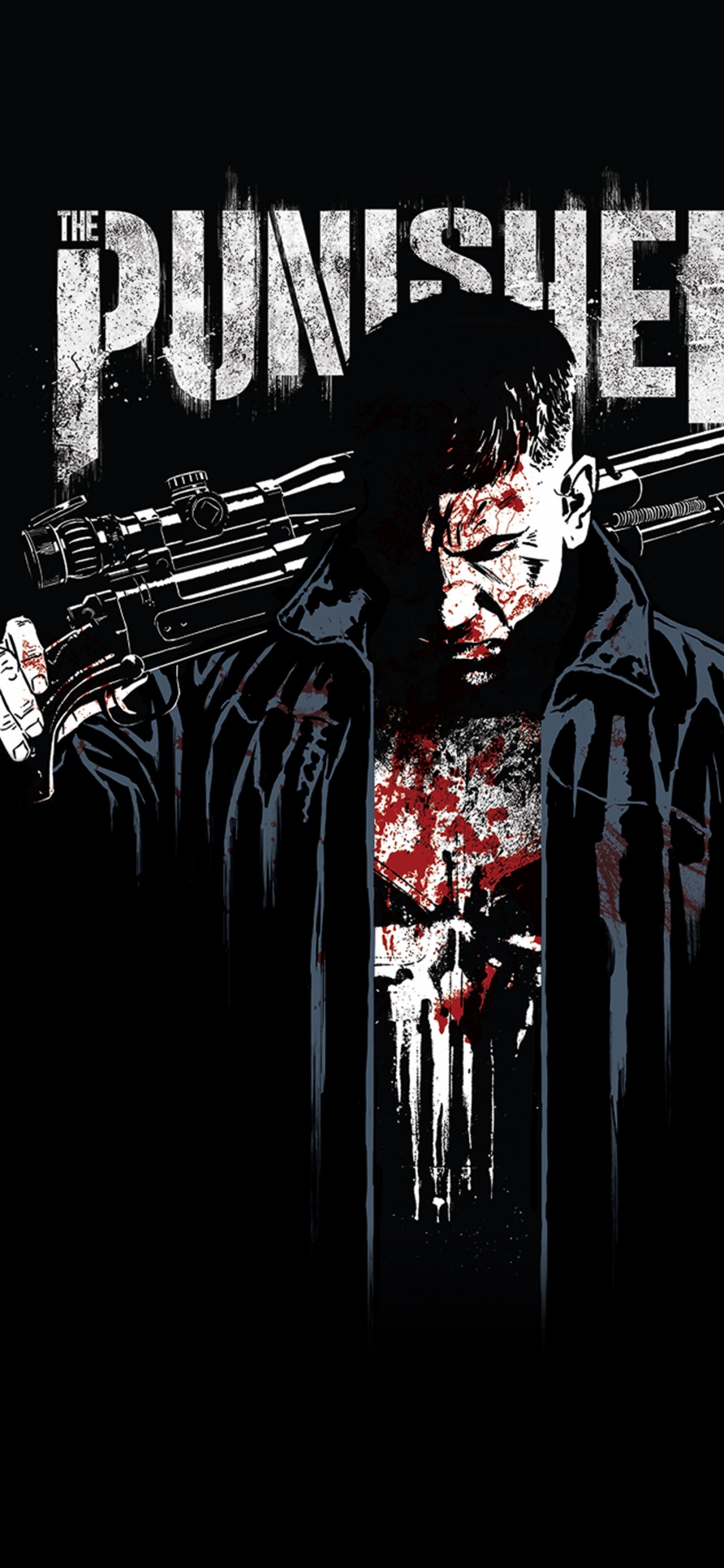 Punisseur Art Mural, Punisher, L'étonnant Spider-man 129, Affiche, Toile. Wallpaper in 1125x2436 Resolution