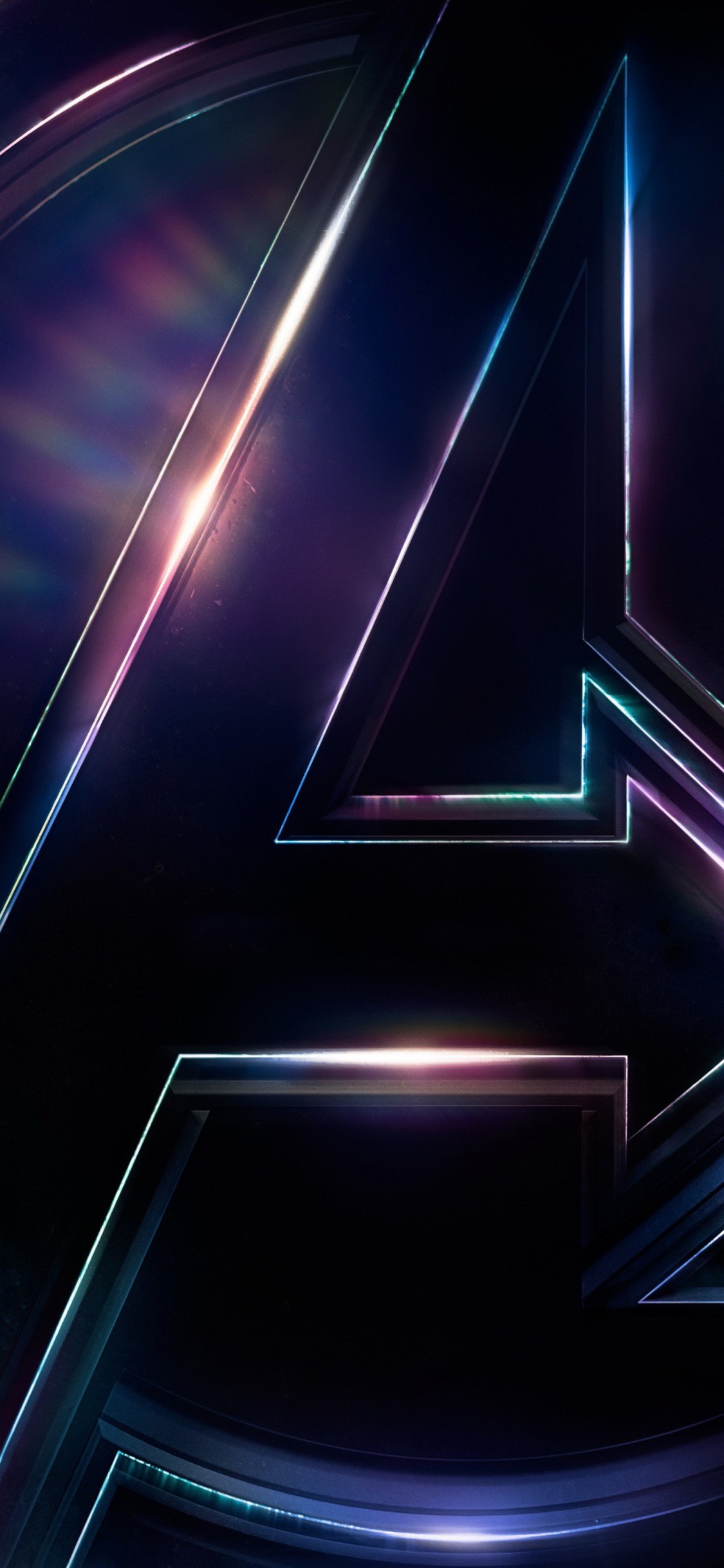 Luz, Angulo, Violeta, Azul, Morado. Wallpaper in 1125x2436 Resolution