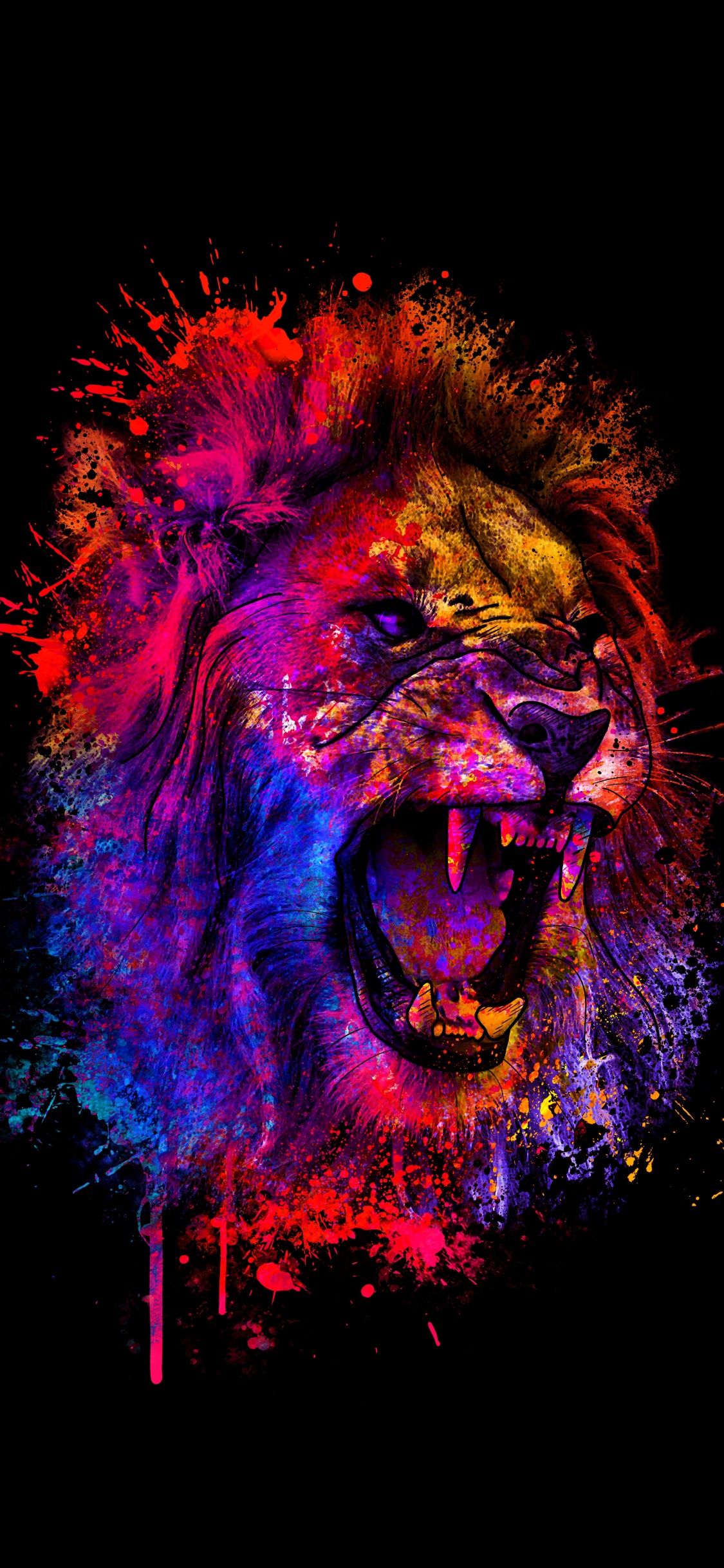 Obscurité, Wisgoon, Purple, Carnivores, Manche. Wallpaper in 1125x2436 Resolution