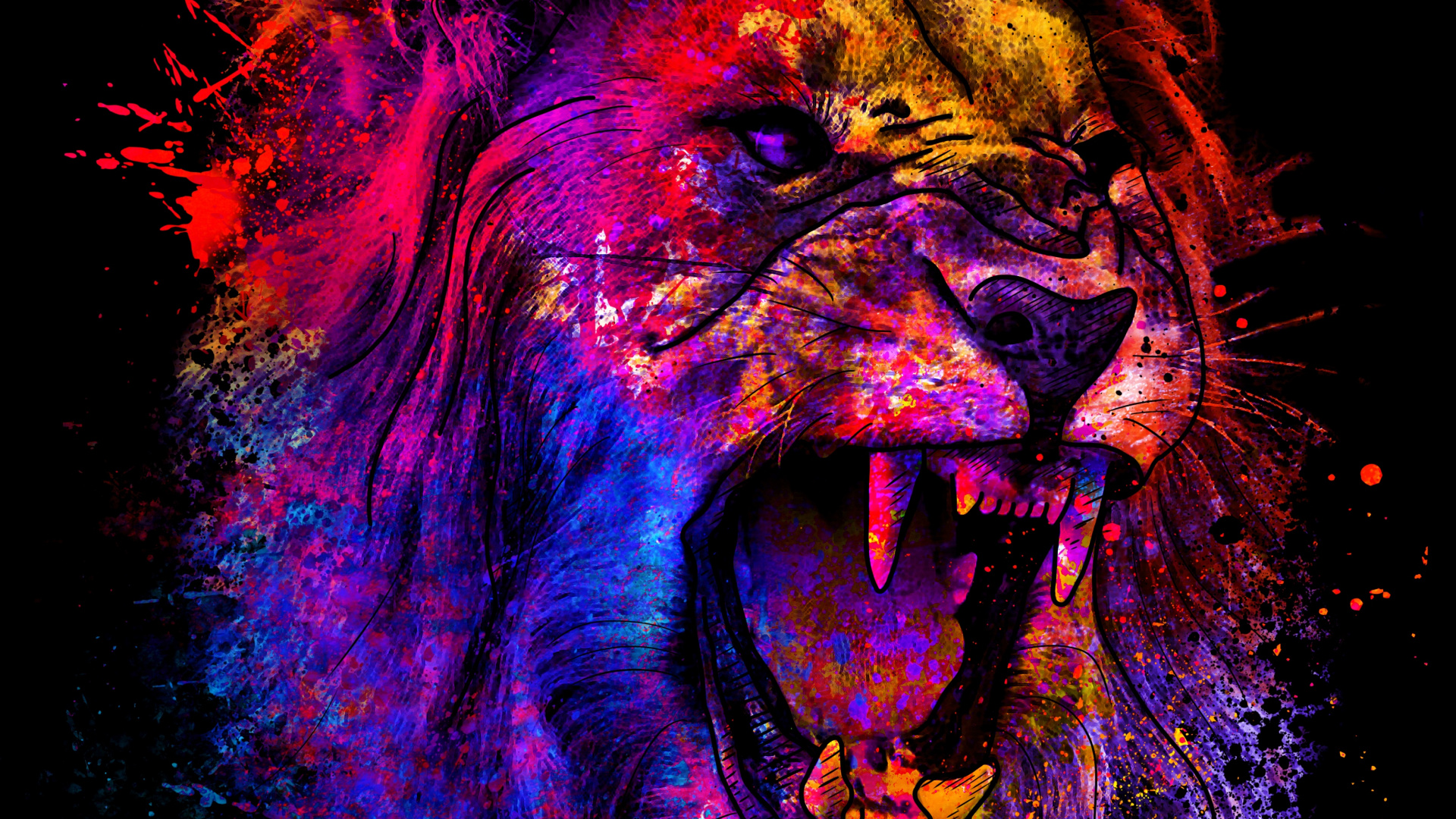 Wisgoon, Morado, Carnívoro, Manga, Arte. Wallpaper in 1920x1080 Resolution