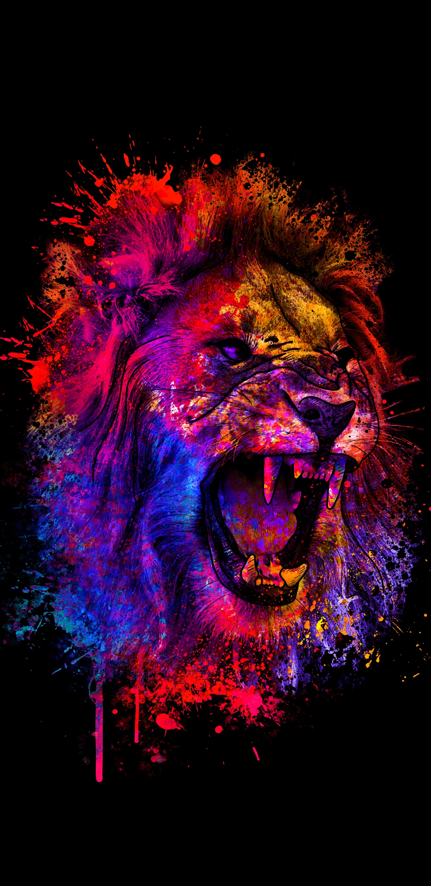 Wisgoon, Purpur, Carnivore, Ärmel, Kunst. Wallpaper in 1440x2960 Resolution